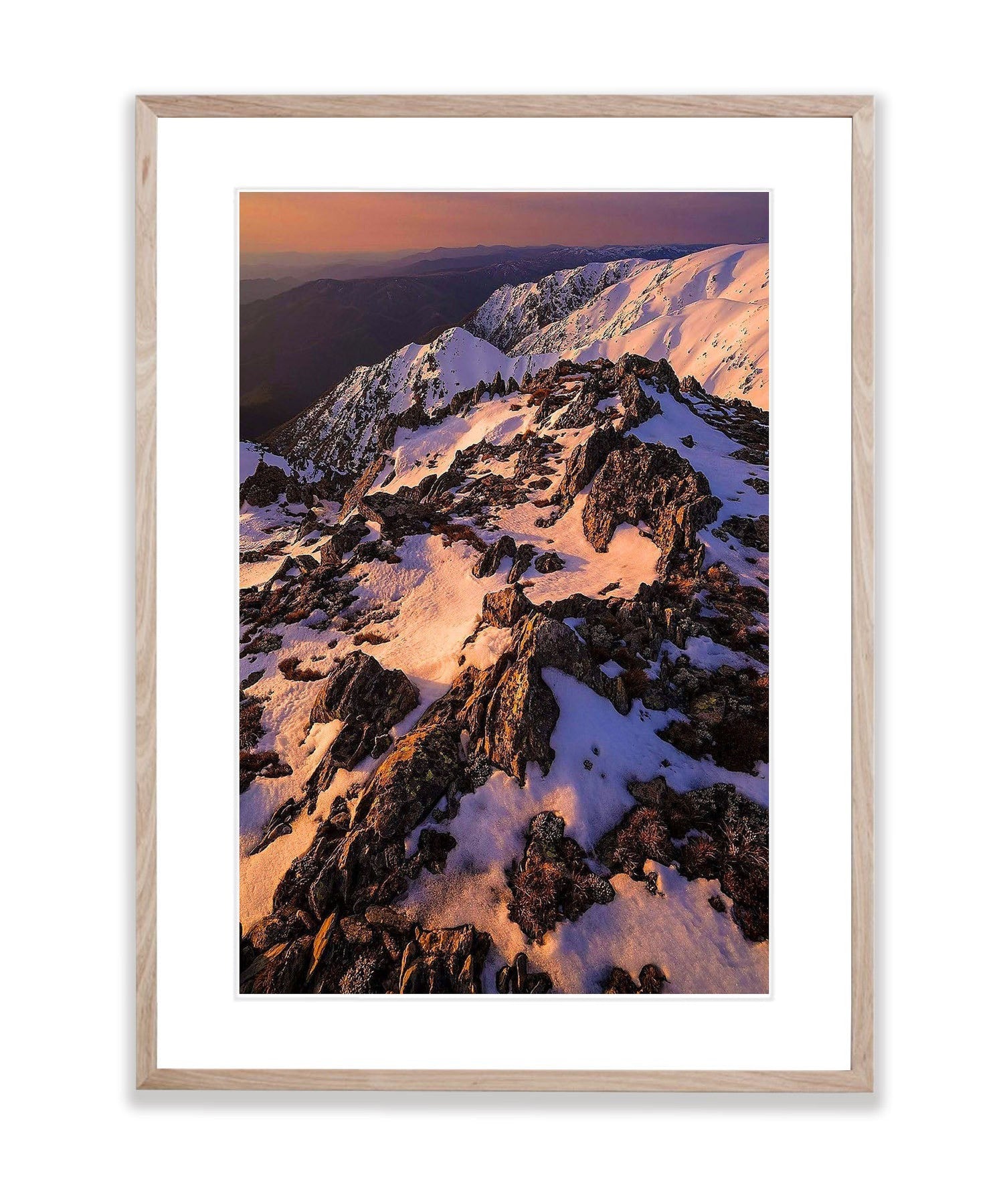 Carruthers Sunset - Snowy Mountains, NSW