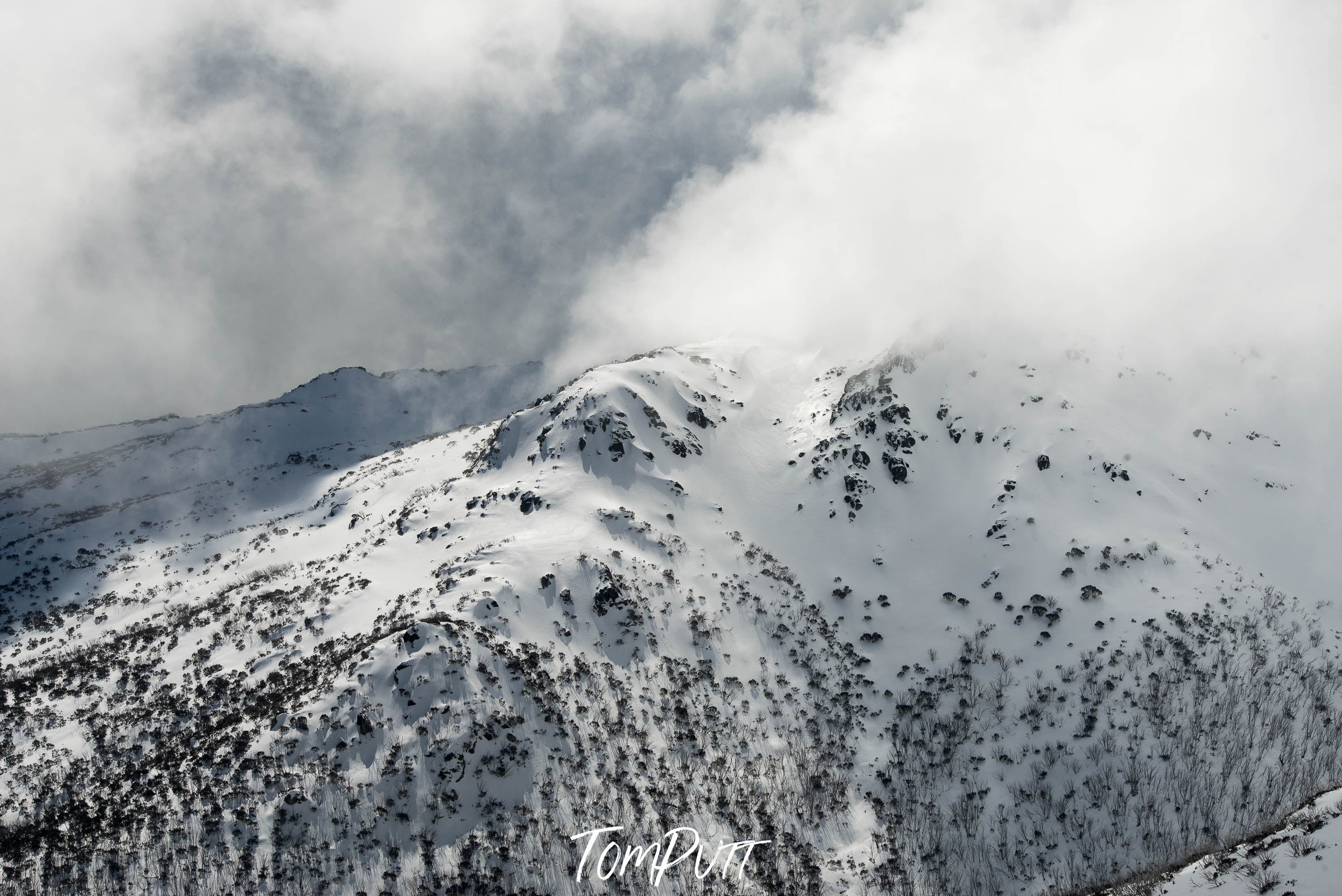 Cloudy Skies over the Snowy Mountains, New South Wales