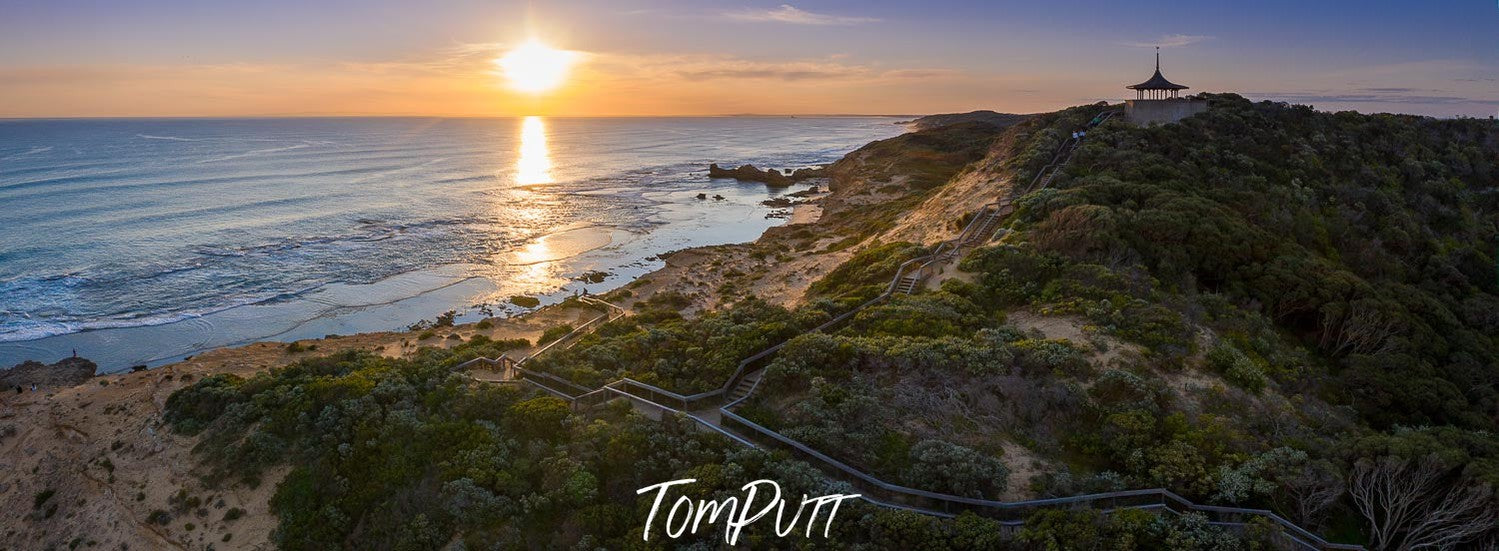 Coppins Lookout sunset, Sorrento