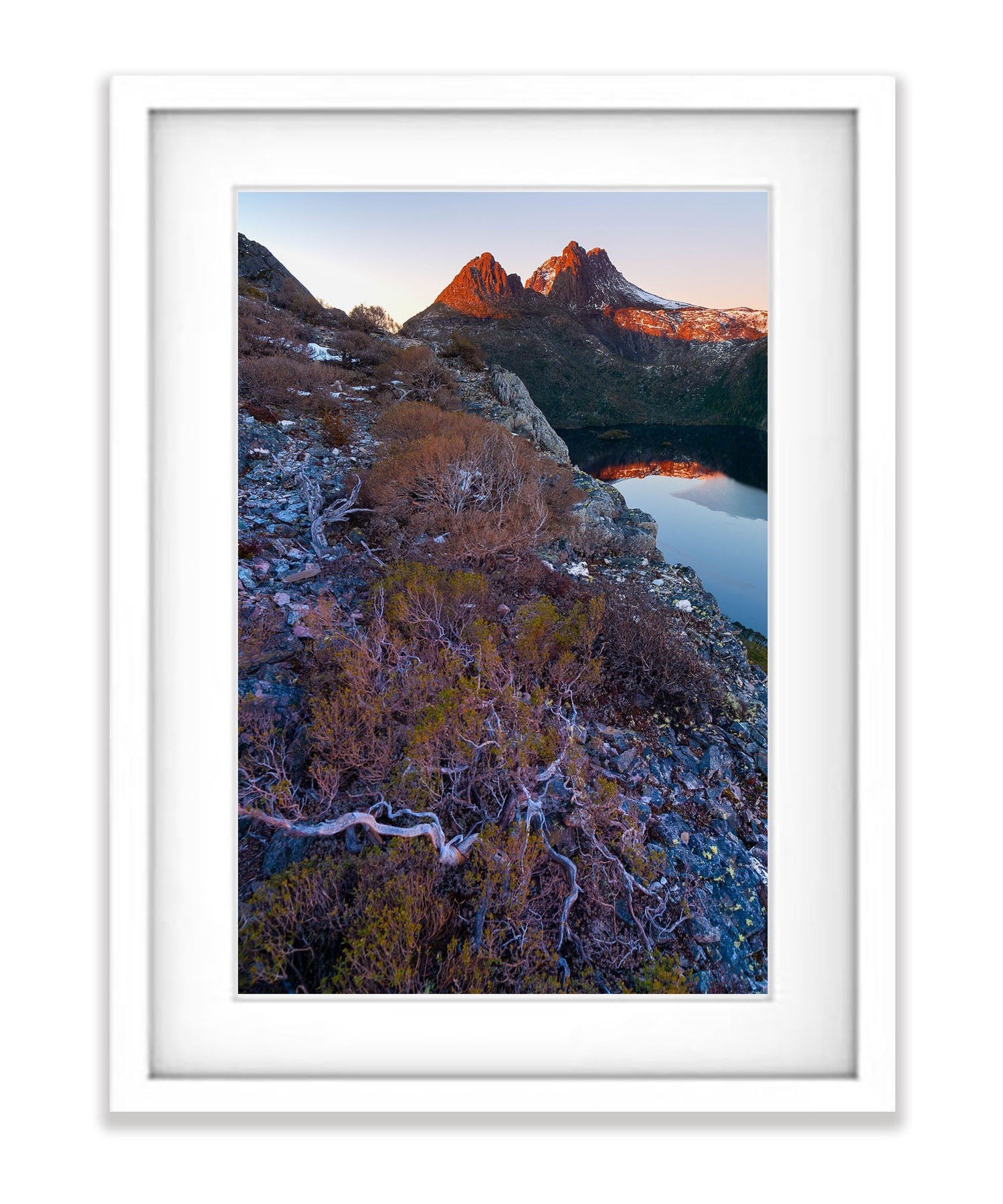 Cradle Mountain and Dove Lake early morning, Tasmania