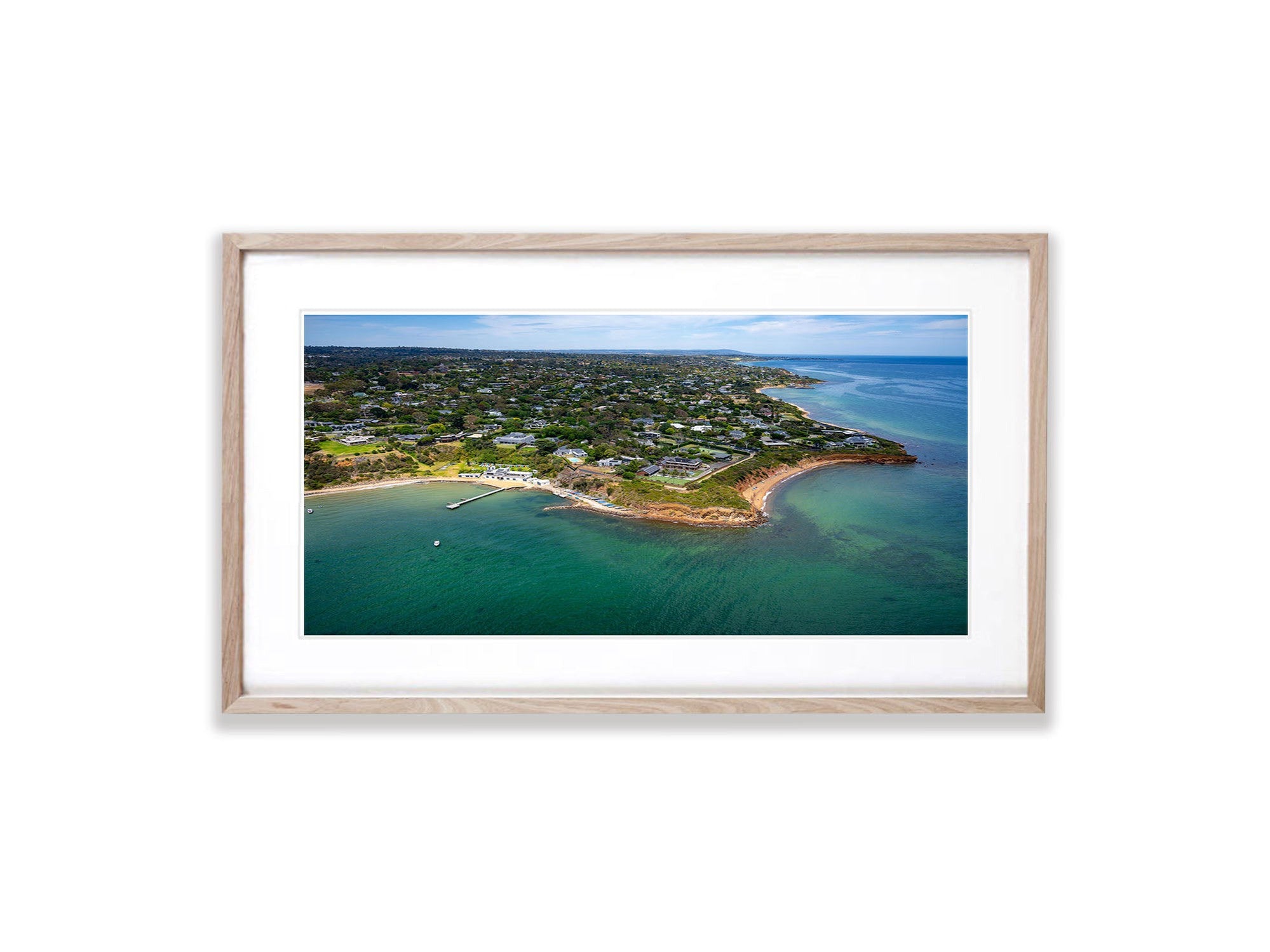 Davies Bay from above, Mount Eliza