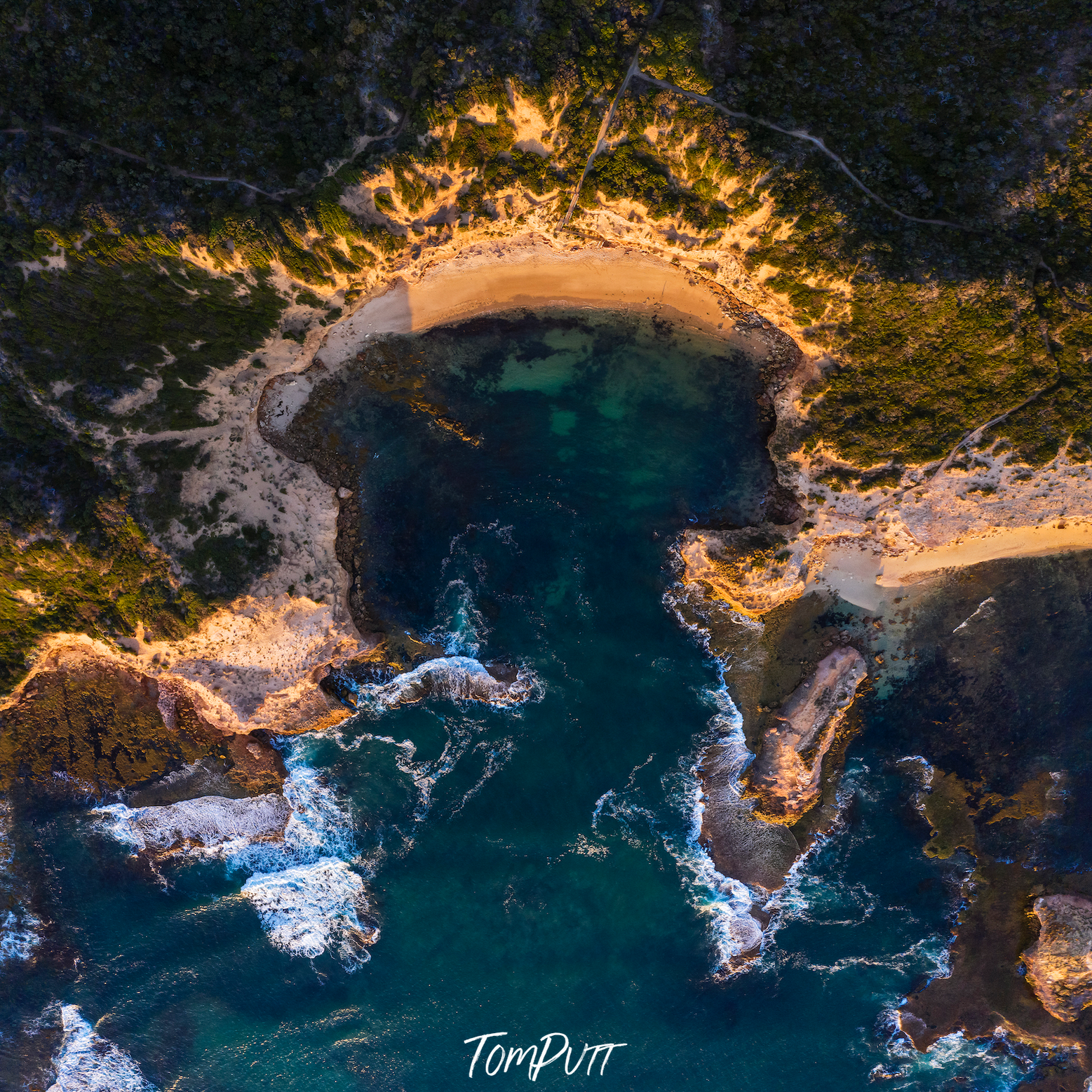 Diamond Bay from above, Sorrento, Mornington Peninsula