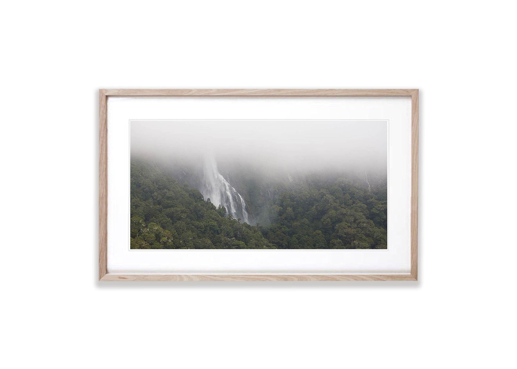 Earland Falls in flood, Routeburn Track - New Zealand