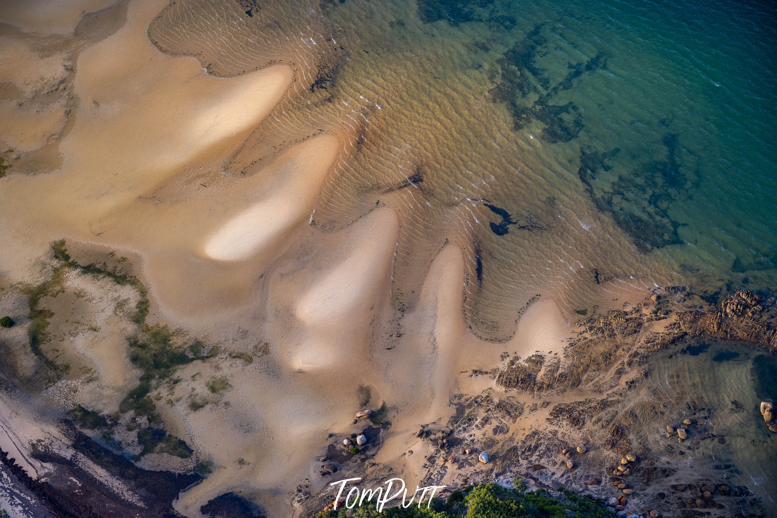 Exposed Sand Banks, Chinamans Long Beach, Wilson's Promontory