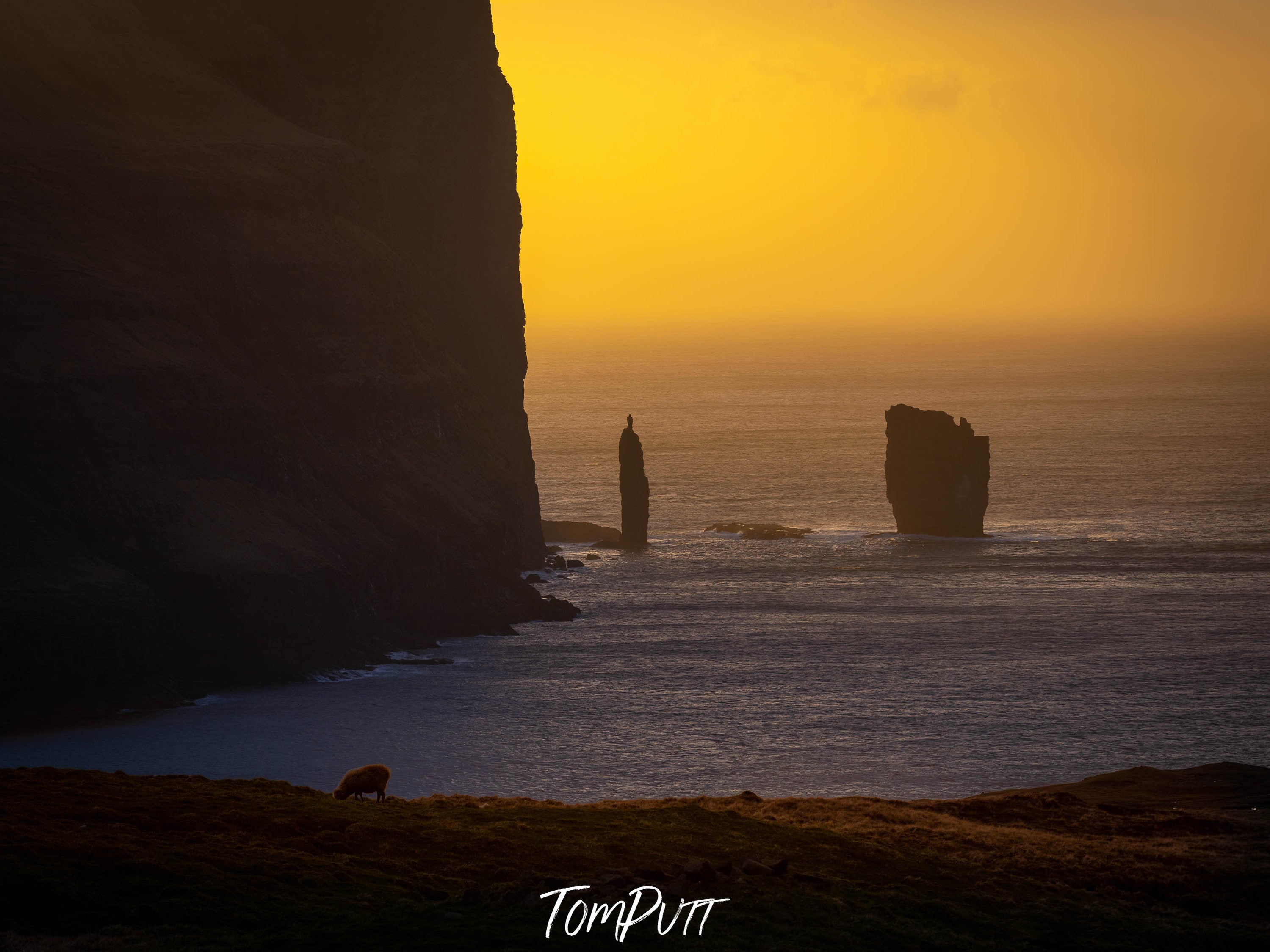 Faroes sunset, Faroe Islands