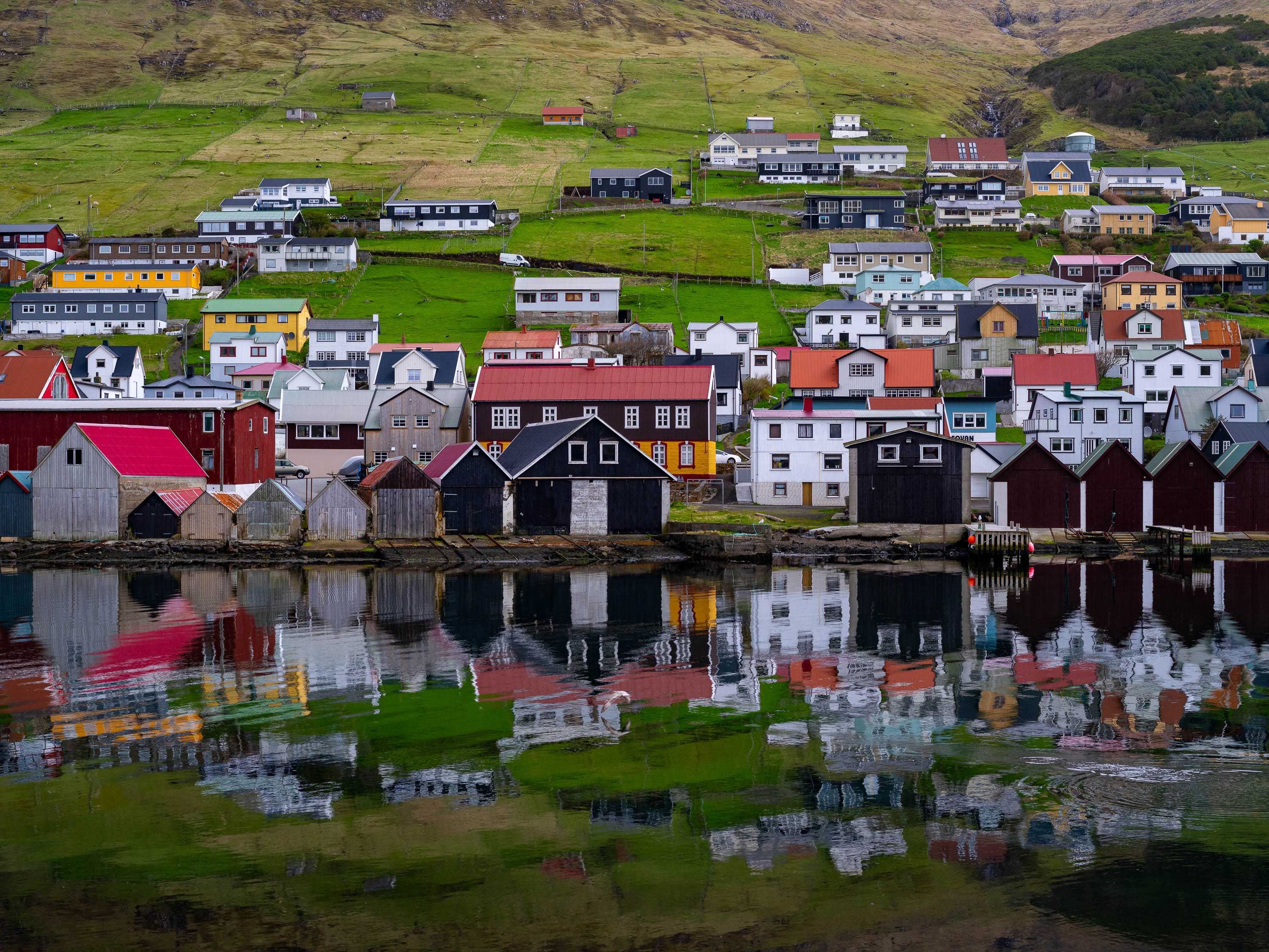 Suduroy Harbour, Faroe Islands