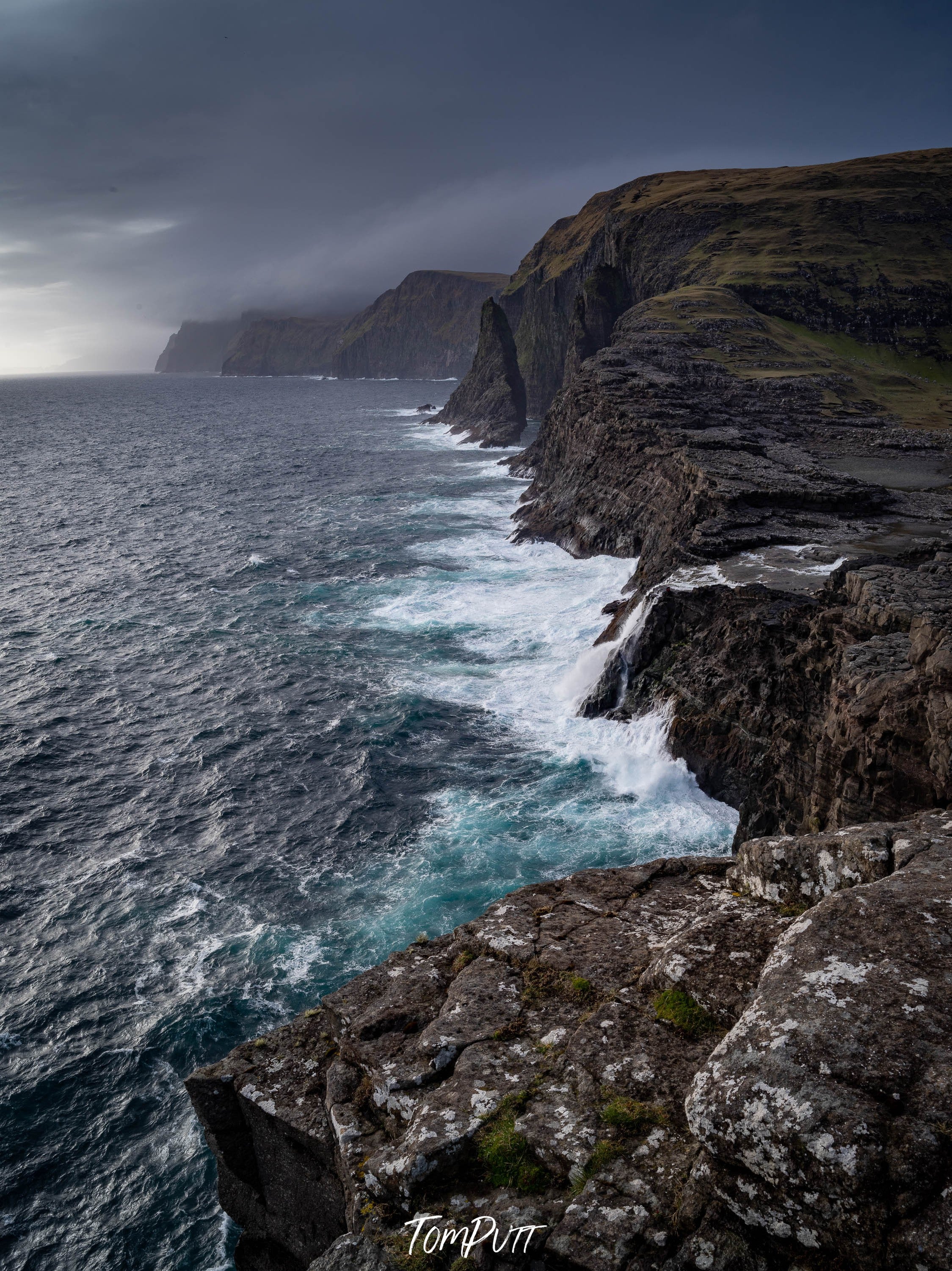 Bøsdalafossur waterfall, Faroe Islands