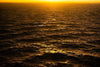 Golden sea with a dark shiny effect of the sunset, Golden Seas, Mt Martha - Mornington Peninsula VIC