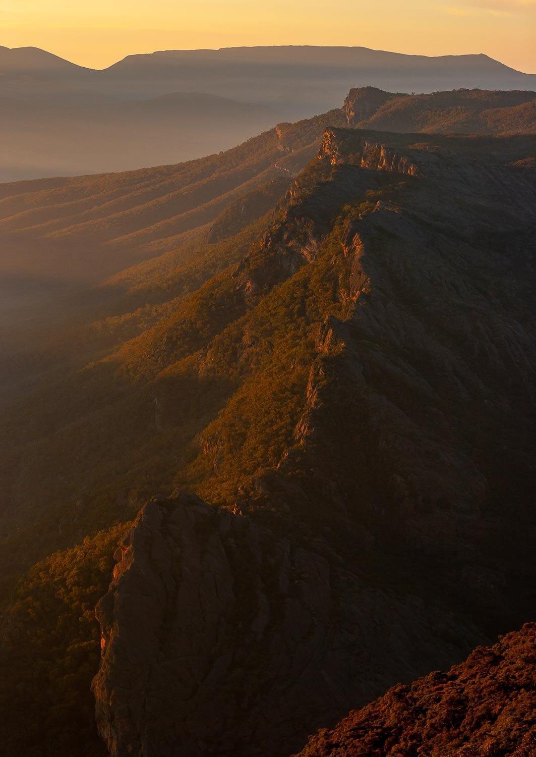 Giant greeny mountains series, Grampians Rays - The Grampians, VIC
