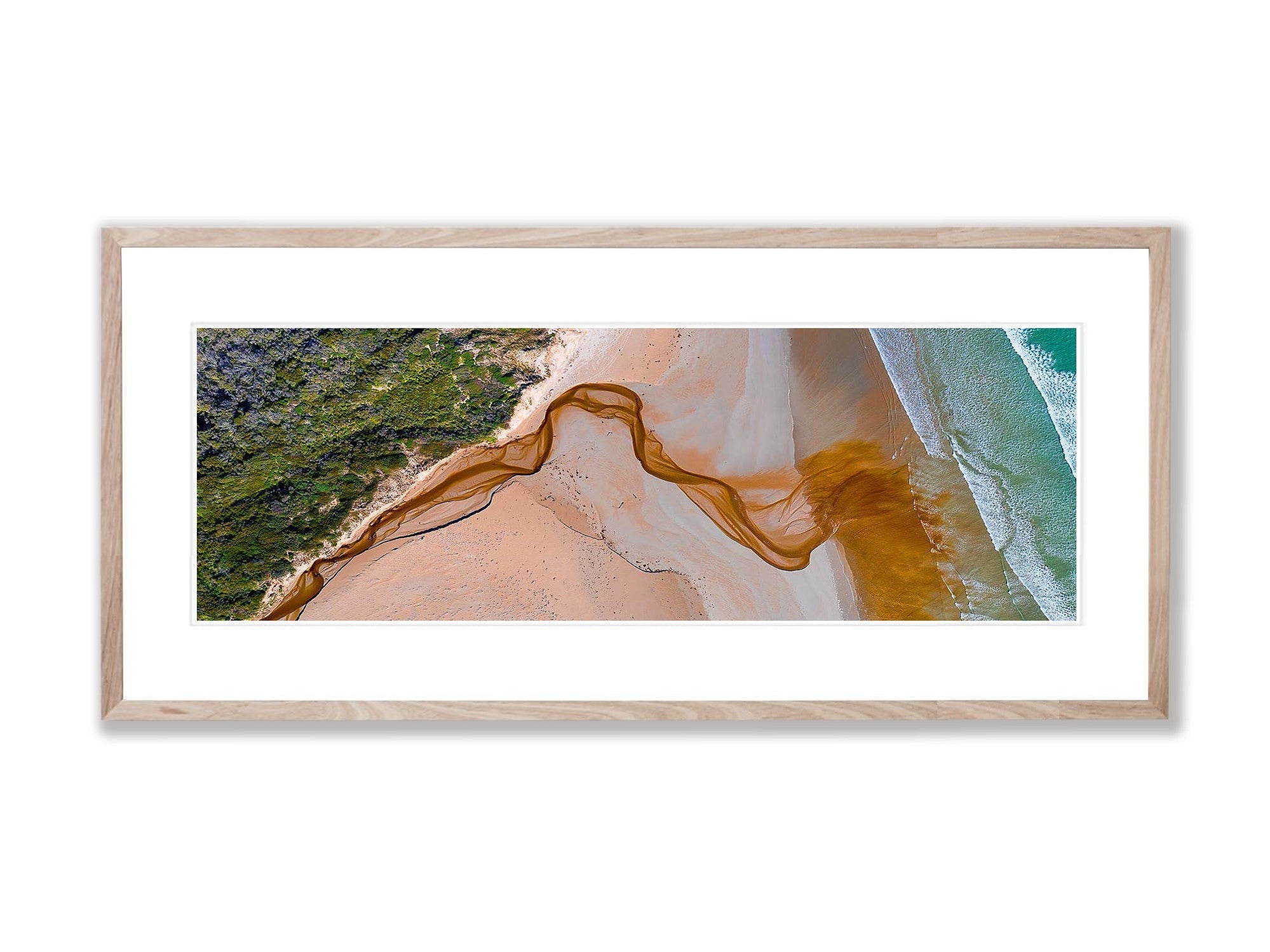 Growler Creek from above, Wilson's Promontory