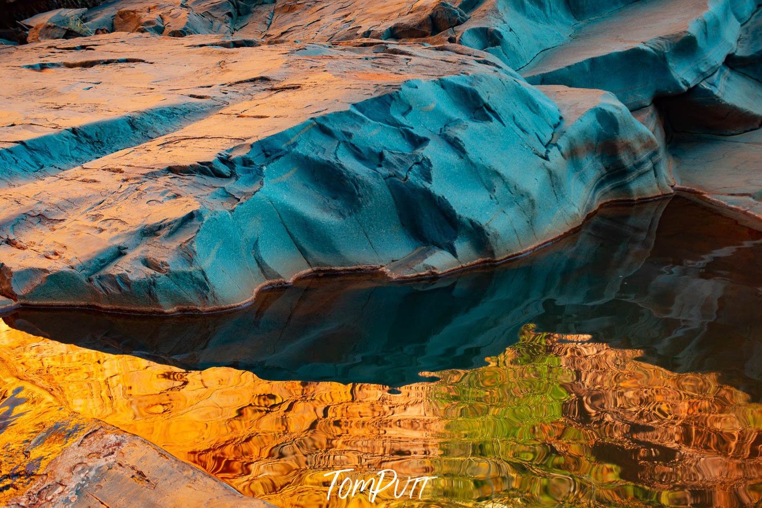 Hammersley Gorge Reflections, Karijini, Western Australia