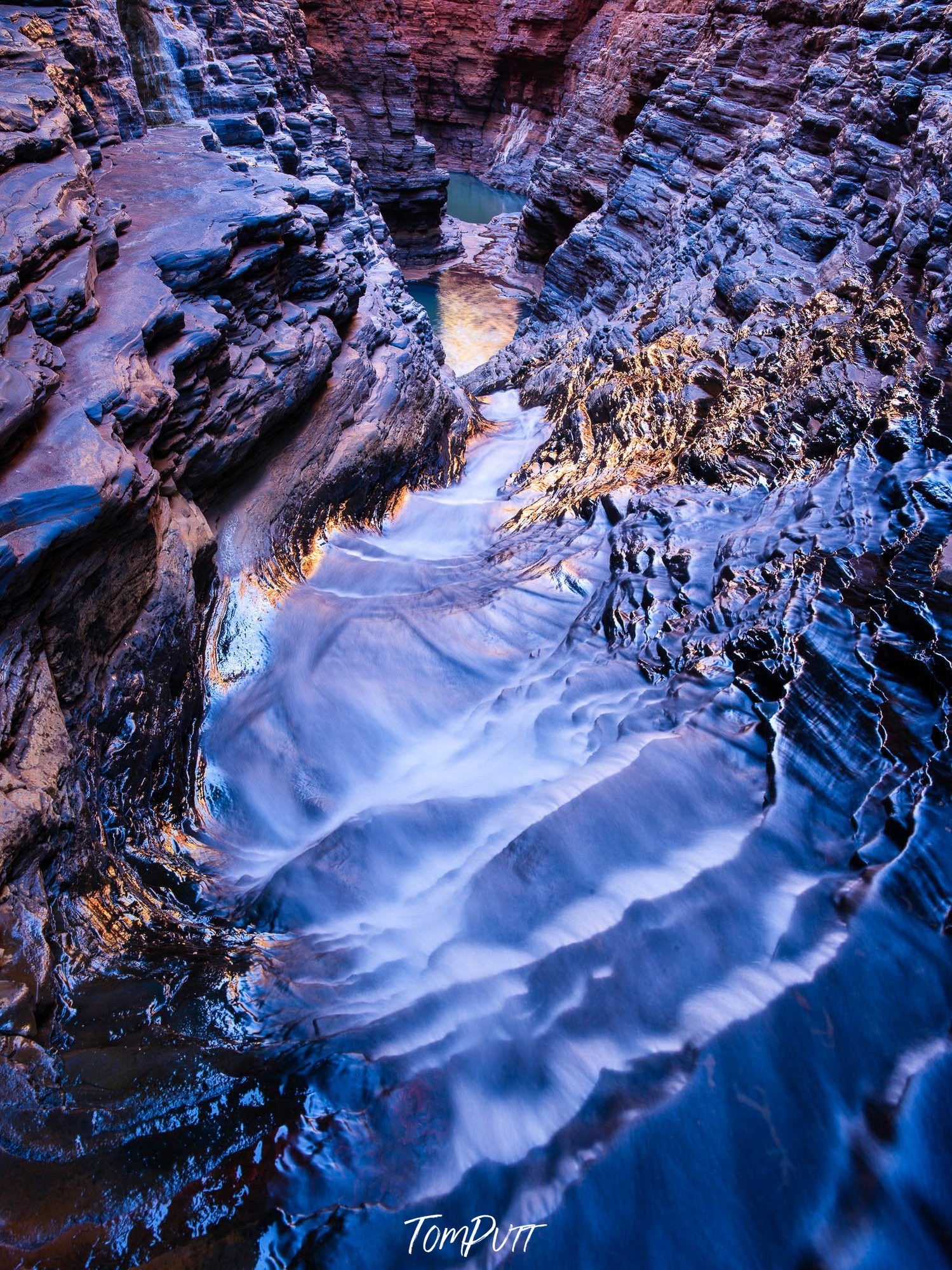 Hancock Gorge Water flow, The Pilbara