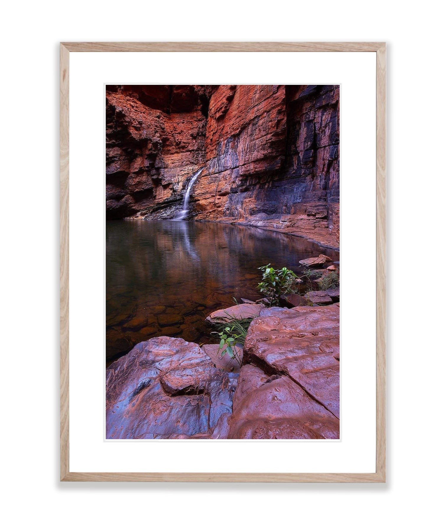 Handrail Tranquility - Karijini, The Pilbara