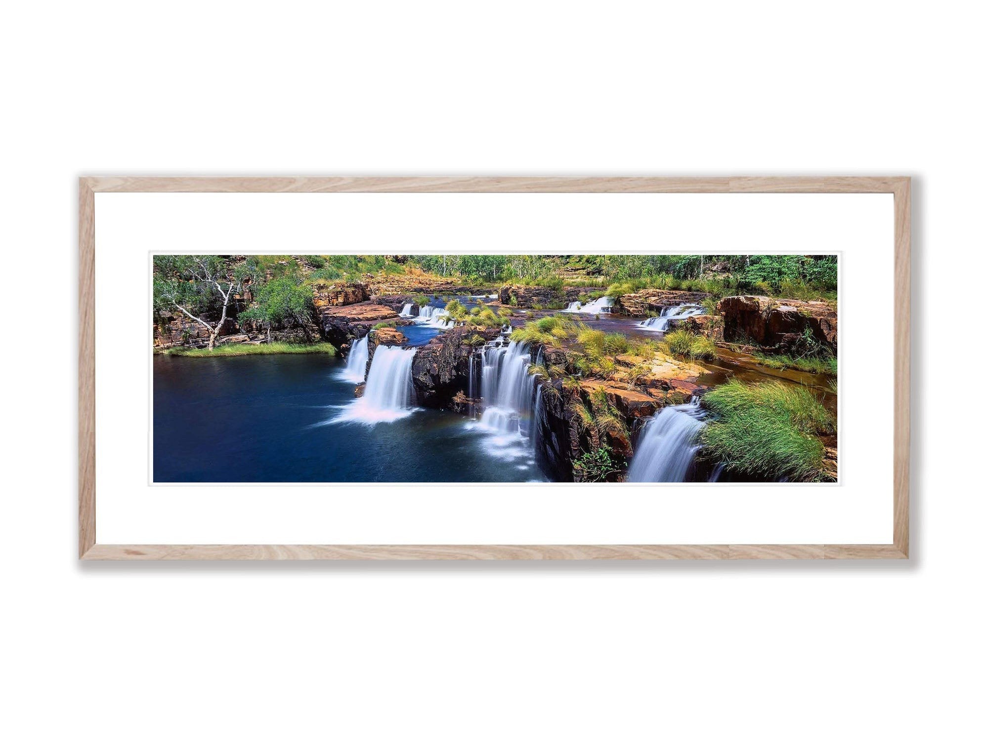 Hollywood Falls Panorama, The Kimberley, Western Australia