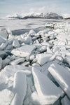 Broken ice shaped like big ice stones, Iceland #18