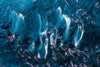 A great oceanic surface with random texture of dark blue shades, Iceland #24
