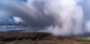 A massive smoky cloud with a large body, touching the earth, Iceland #28