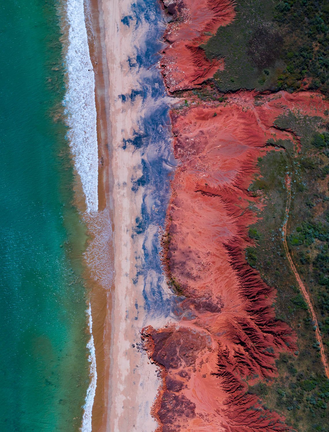 James Price Point from above, The Kimberley, Western Australia