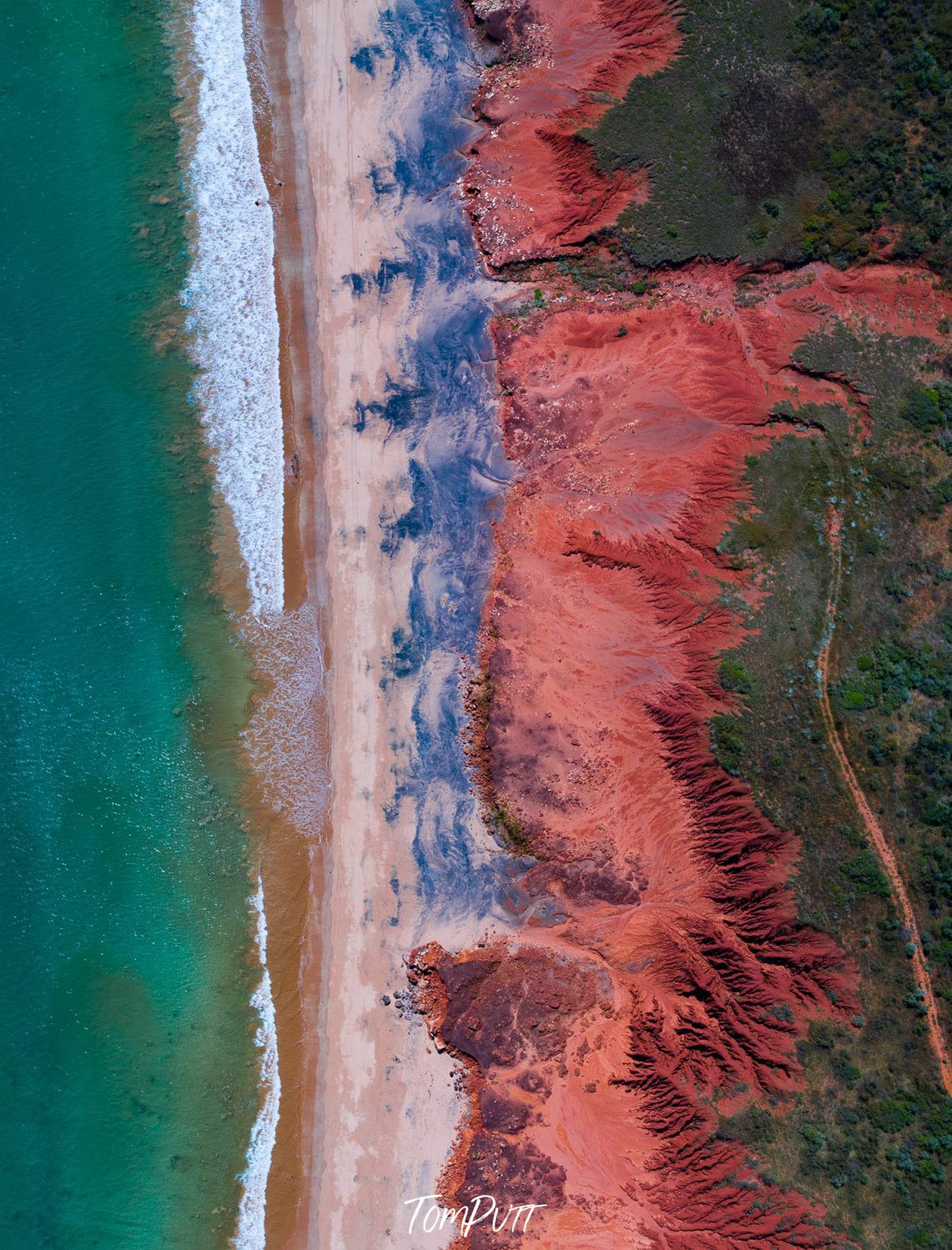 James Price Point from above, The Kimberley, Western Australia