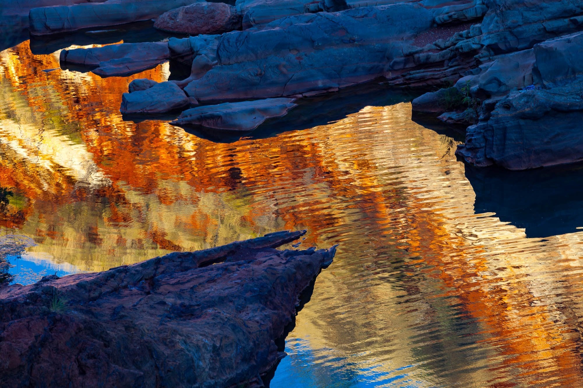 Karijini Reflections, Hammersley Gorge, The Pilbara