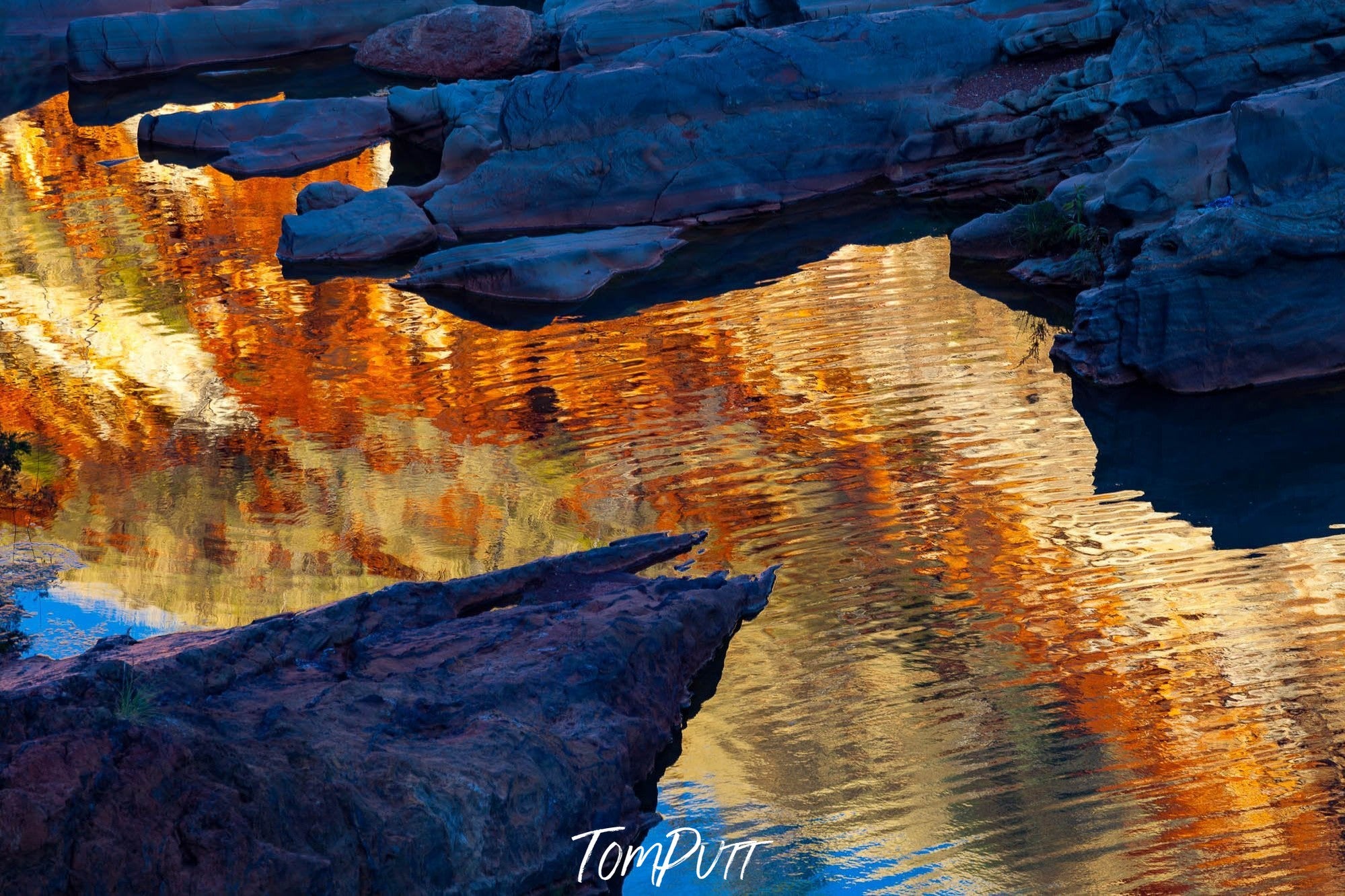 Karijini Reflections, Hammersley Gorge, The Pilbara