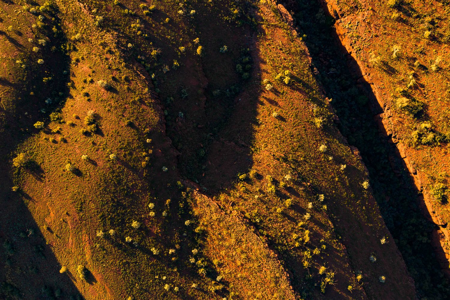 Karijini from above, Western Australia