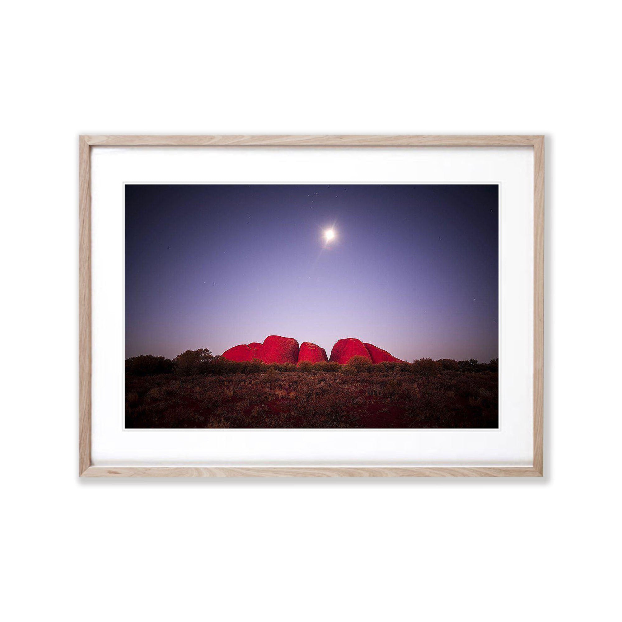 Kata Tjata Moonrise - Red Centre NT