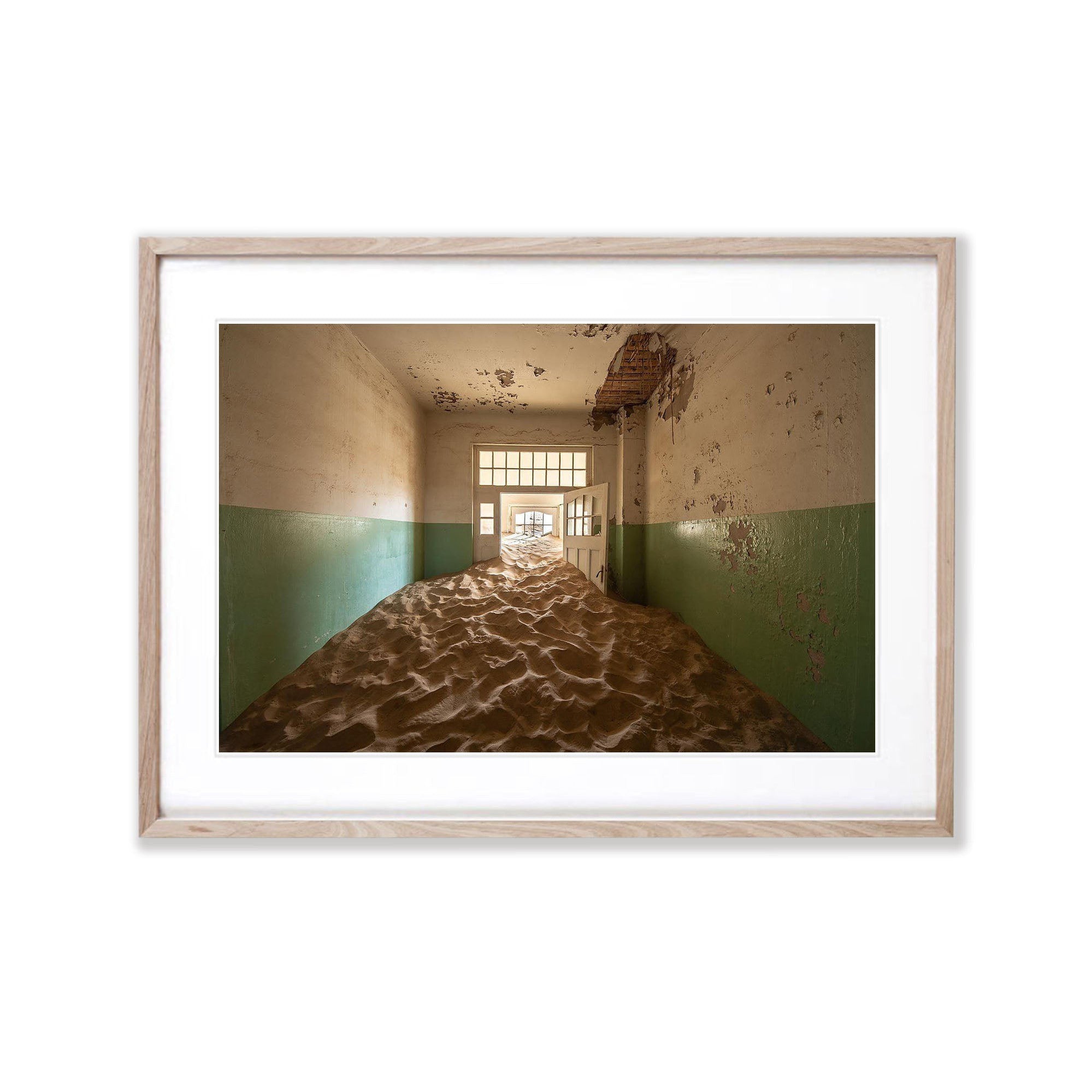 Deserted Hallway, Kolmanskop, Namibia