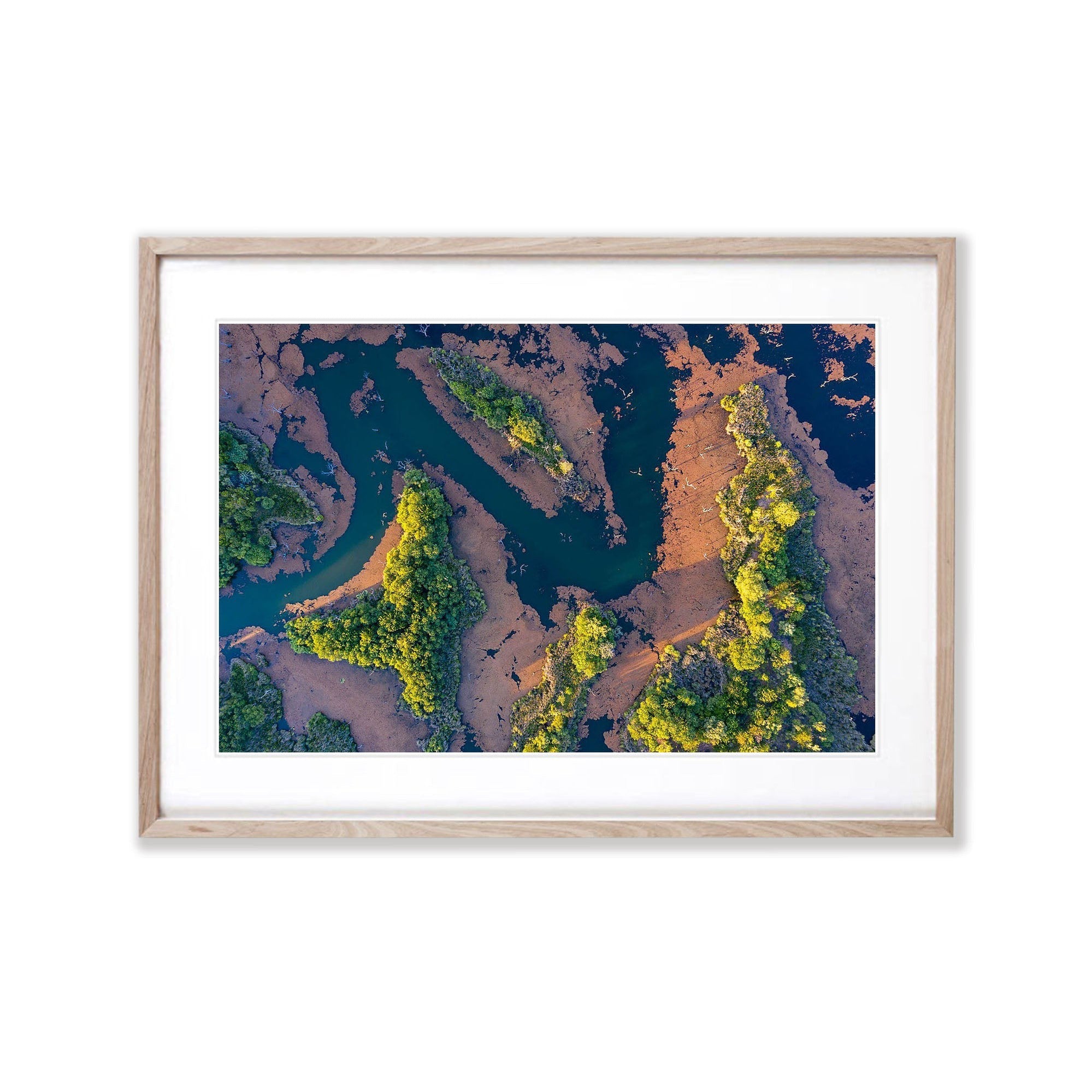 Kununurra Marshland from above, The Kimberley, Western Australia