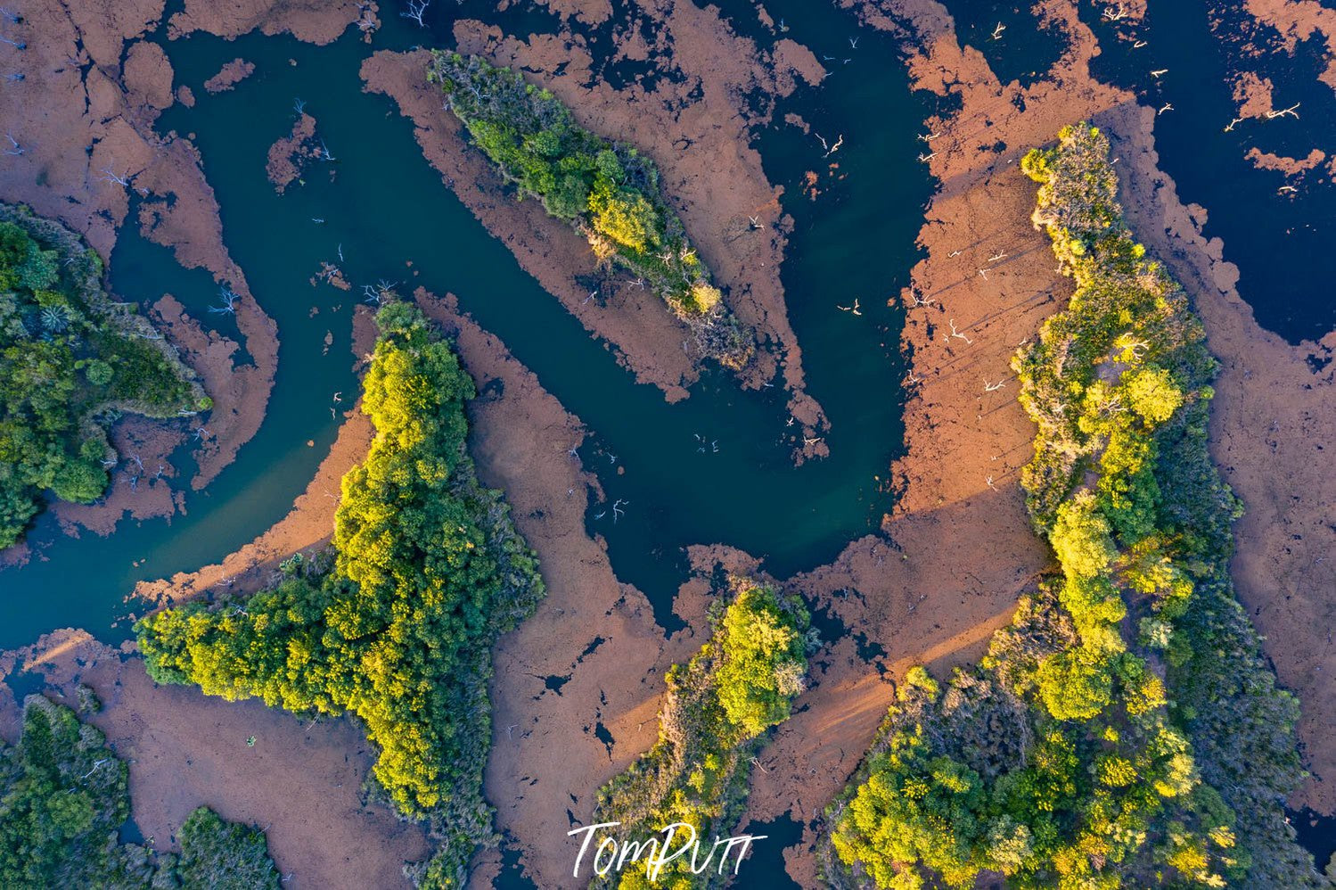 Kununurra Marshland from above, The Kimberley, Western Australia