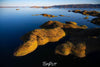Giant mountains in an ocean, Lake Argyle # - The Kimberley