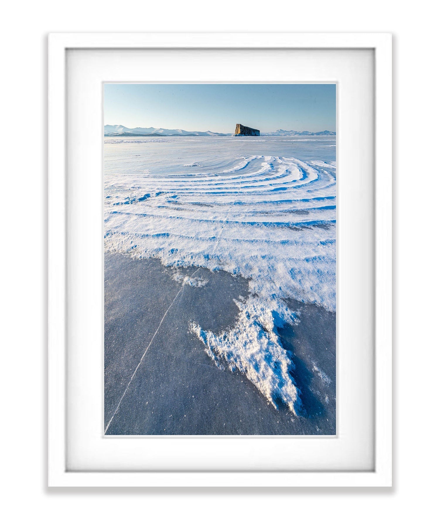 Frozen Paths, Lake Baikal, Russia