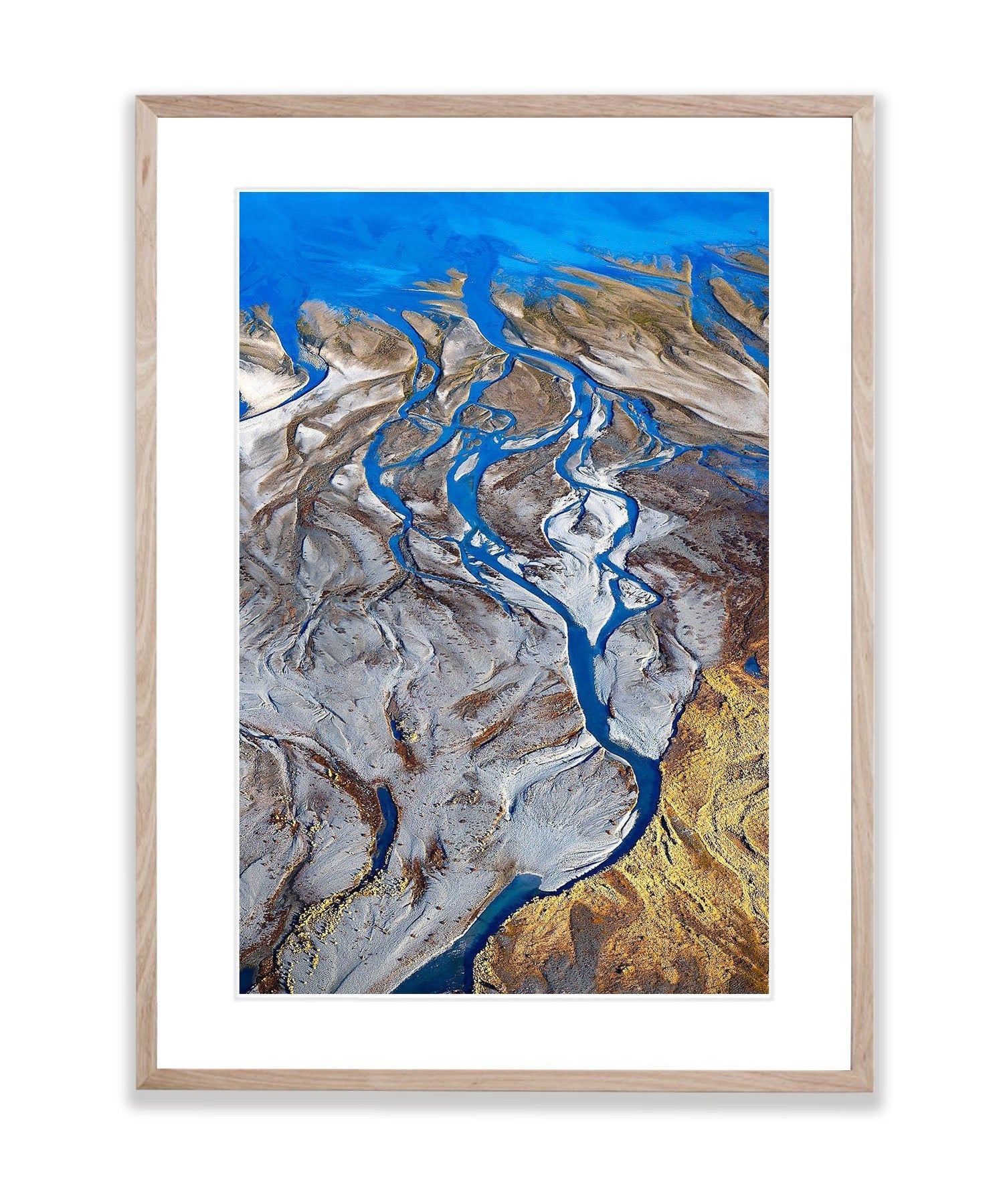 Lake Pukaki from above, Mount Cook, New Zealand