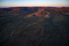 A large mountainy land area with some mounds and a partially hitting sunlight, Late Light, Carr Boyd Ranges, The Kimberley