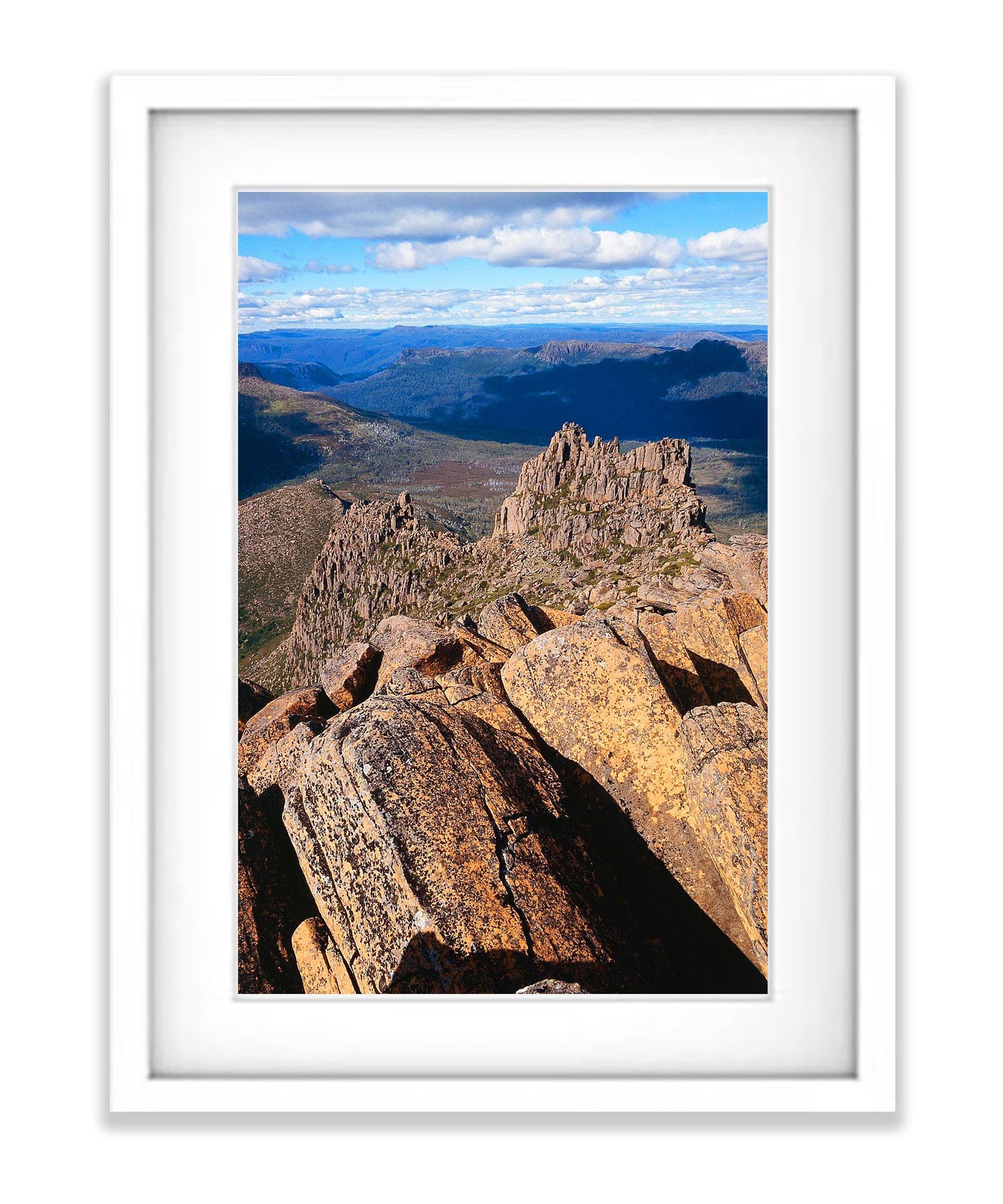 Looking North East from Mount Ossa, Cradle Mountain, Tasmania