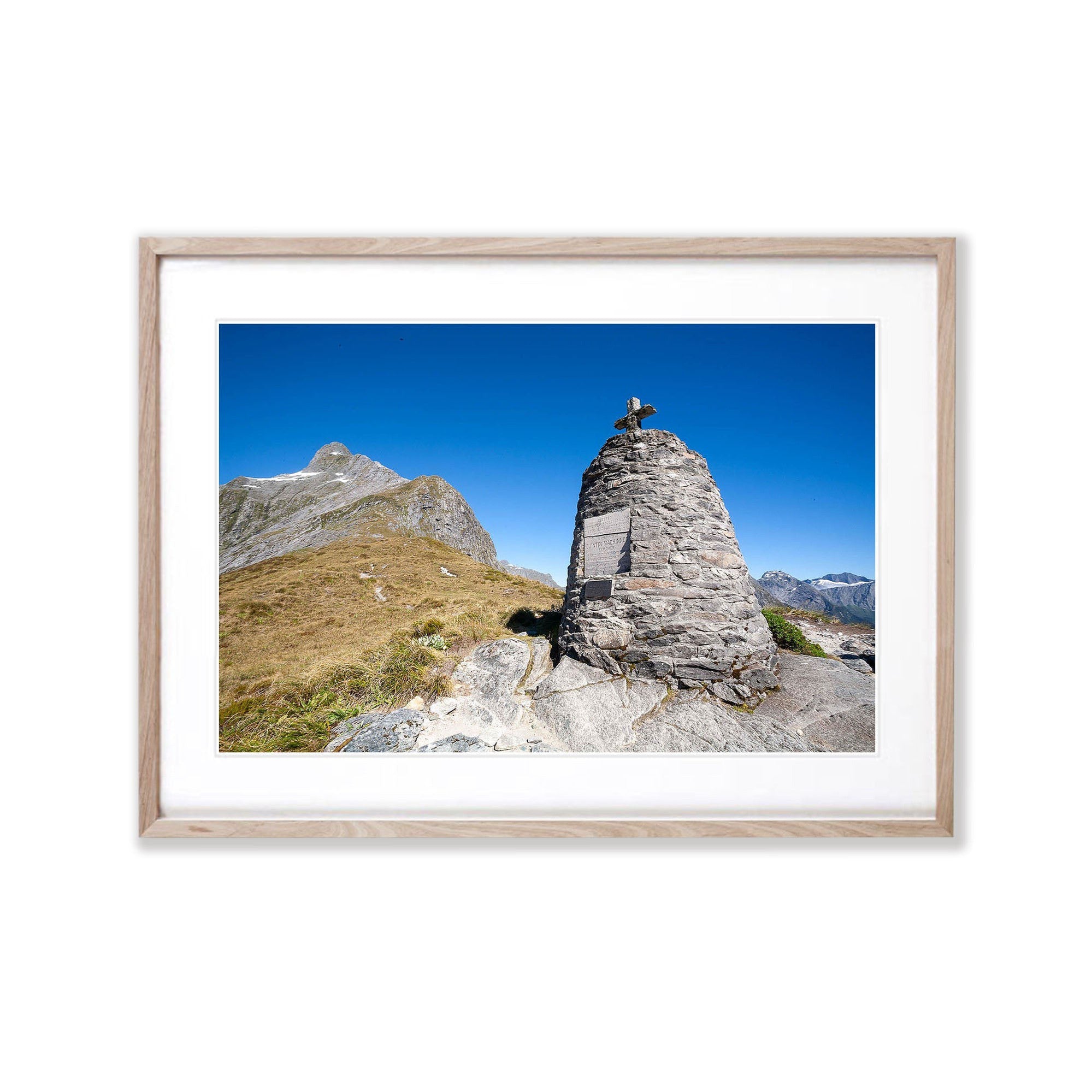 MacKinnon Pass Monument, Milford Track - New Zealand