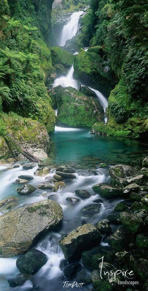 Mackay Falls, Milford Track - New Zealand