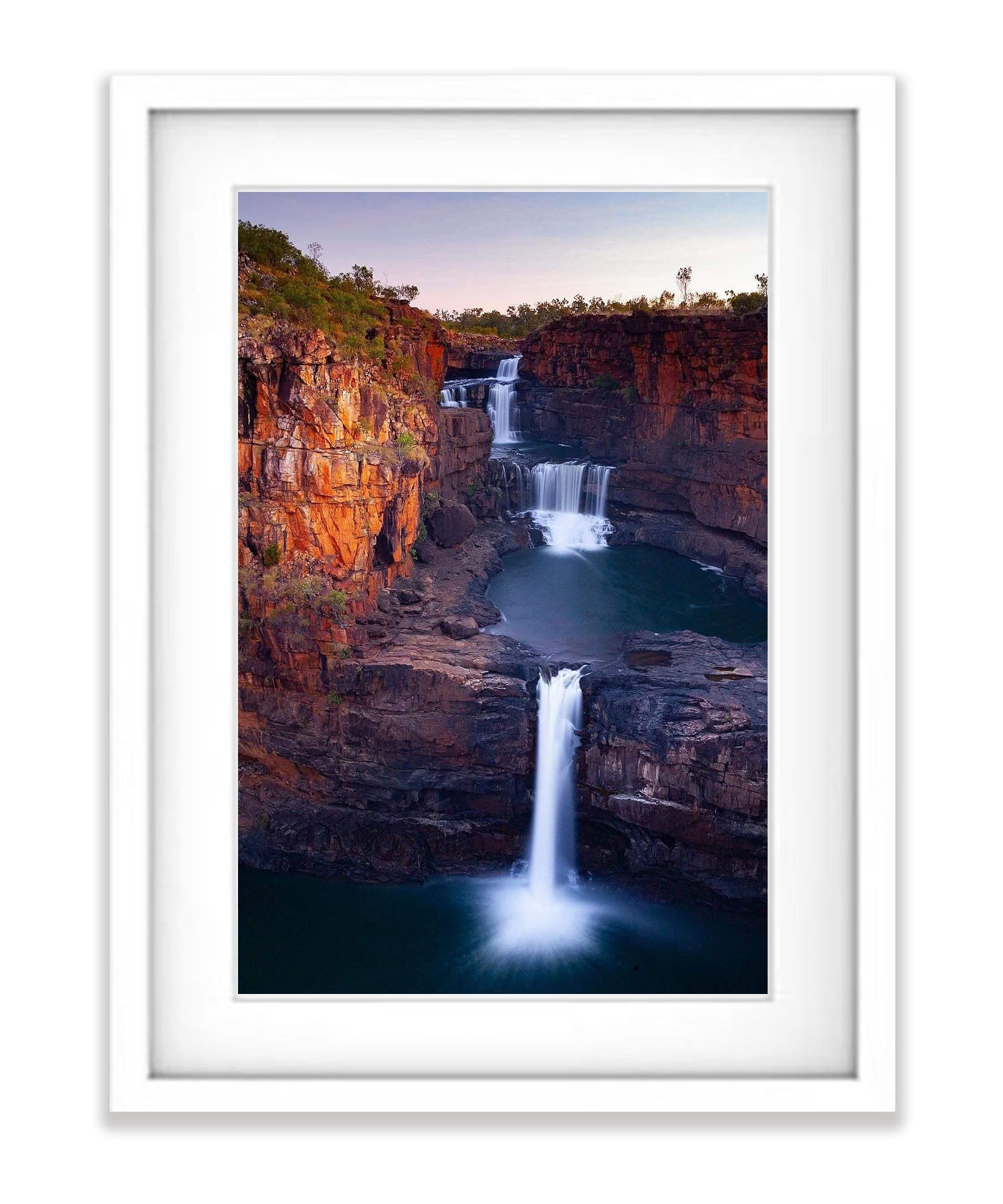 Mitchell Falls at Dusk, The Kimberley, Western Australia