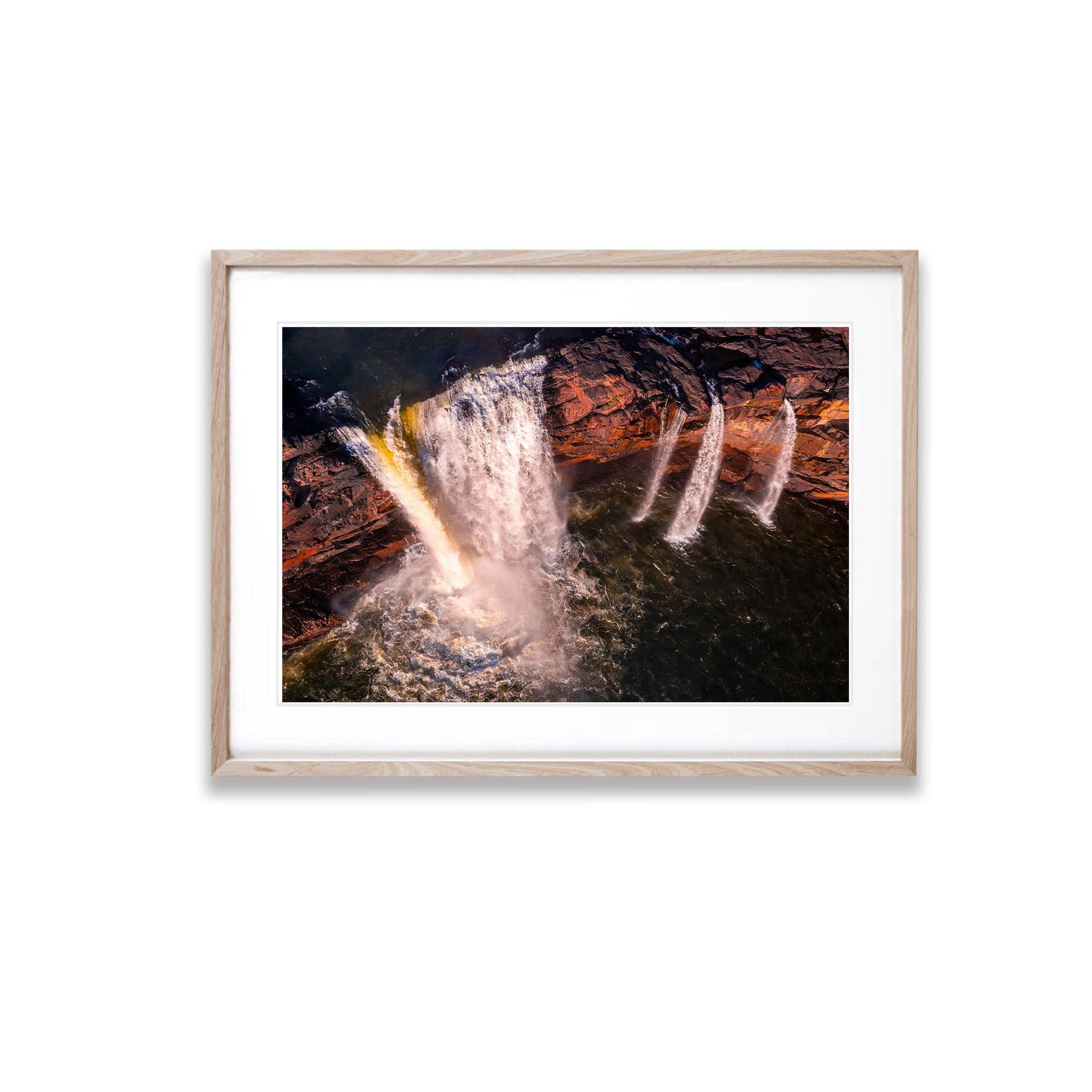 Mitchell Falls from above, The Kimberley