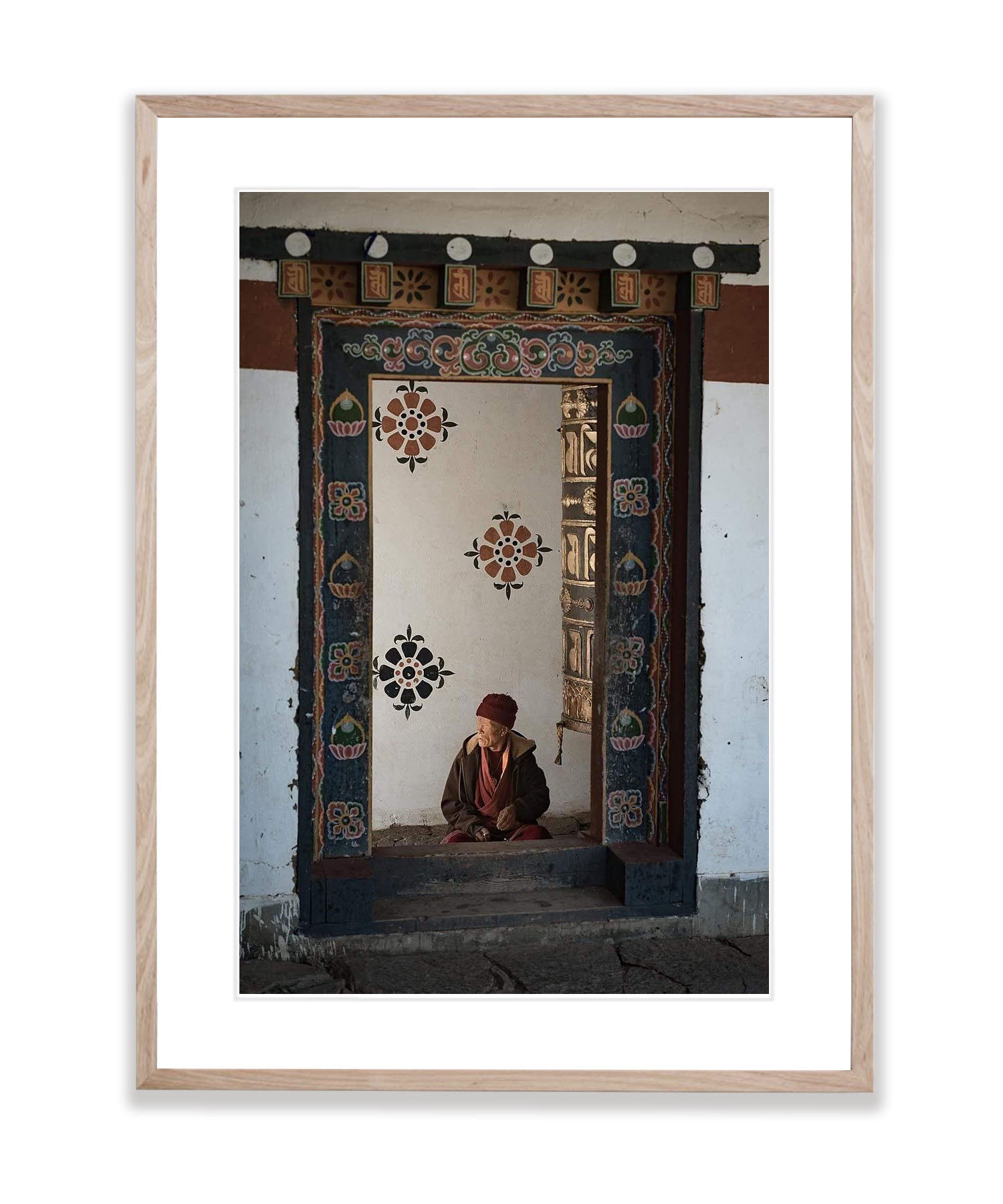 Monk Praying, Bhutan