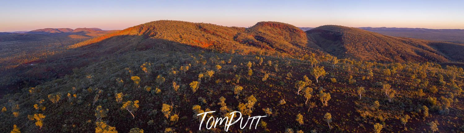 Morning Light on the Karijini Ranges, Western Australia