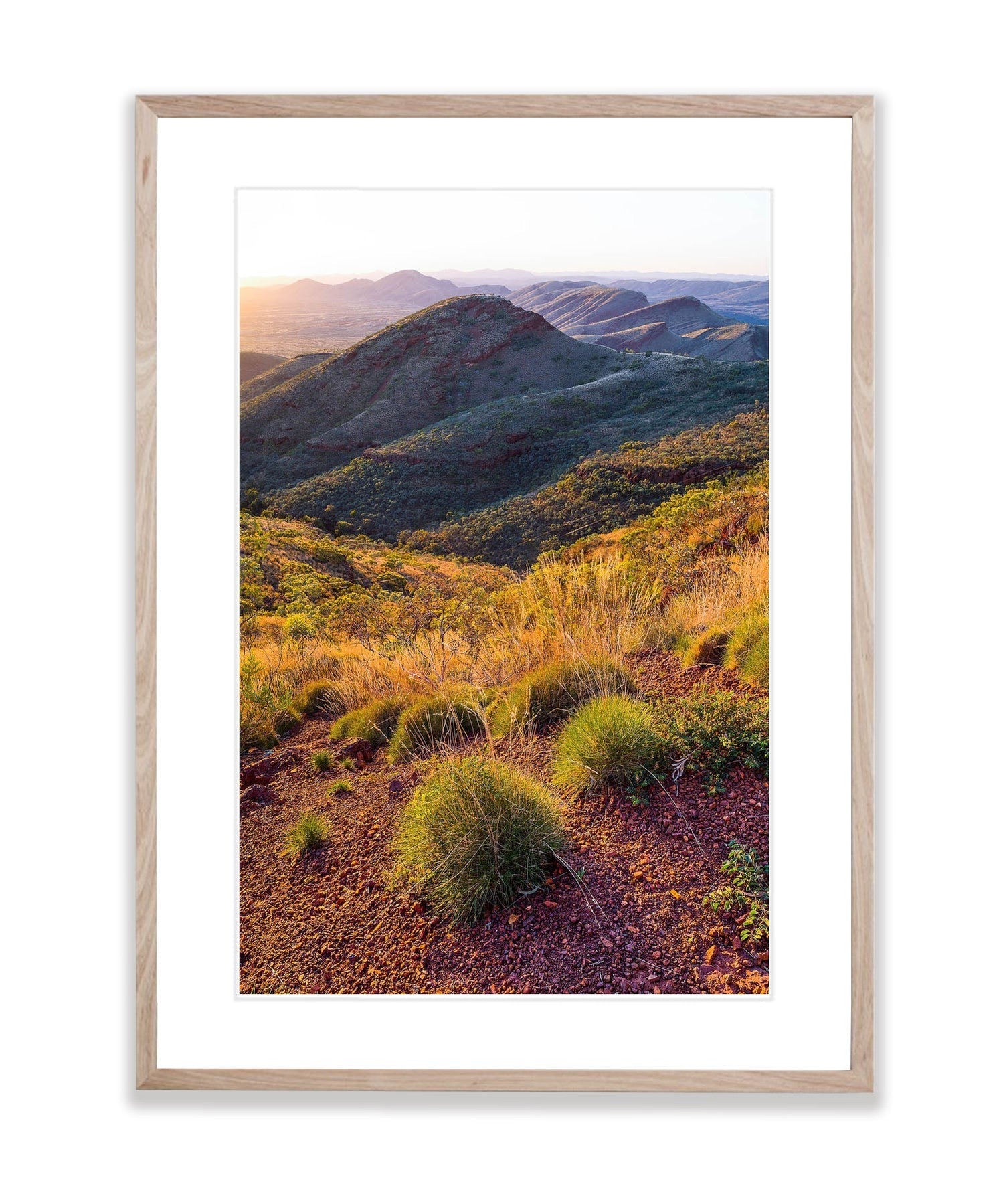 Mount Nameless at sunset, The Pilbara