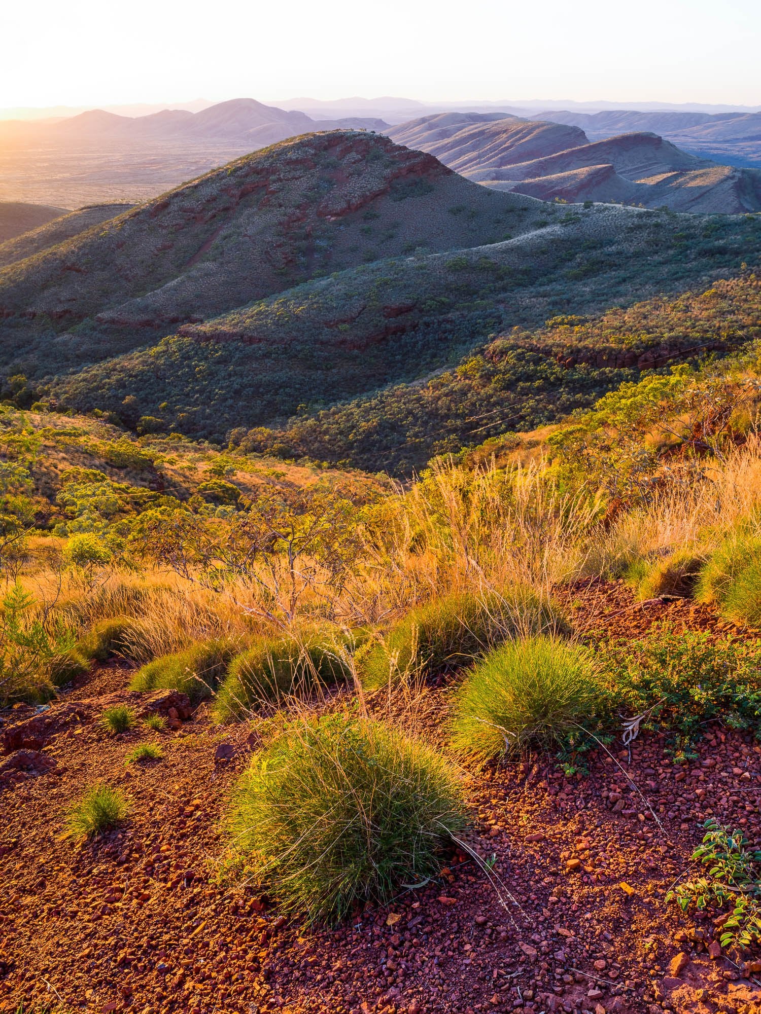 Mount Nameless at sunset, The Pilbara