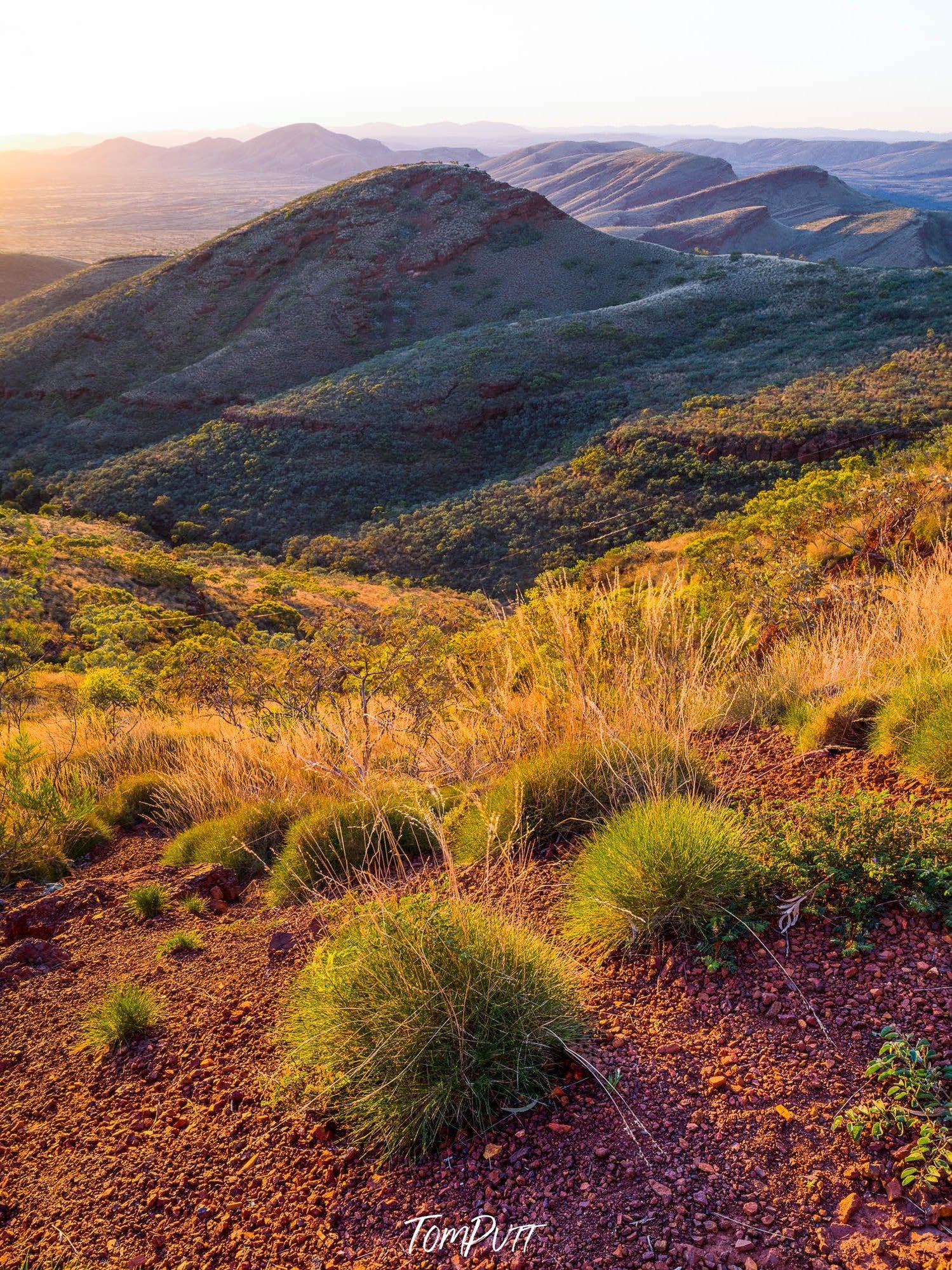 Mount Nameless at sunset, The Pilbara