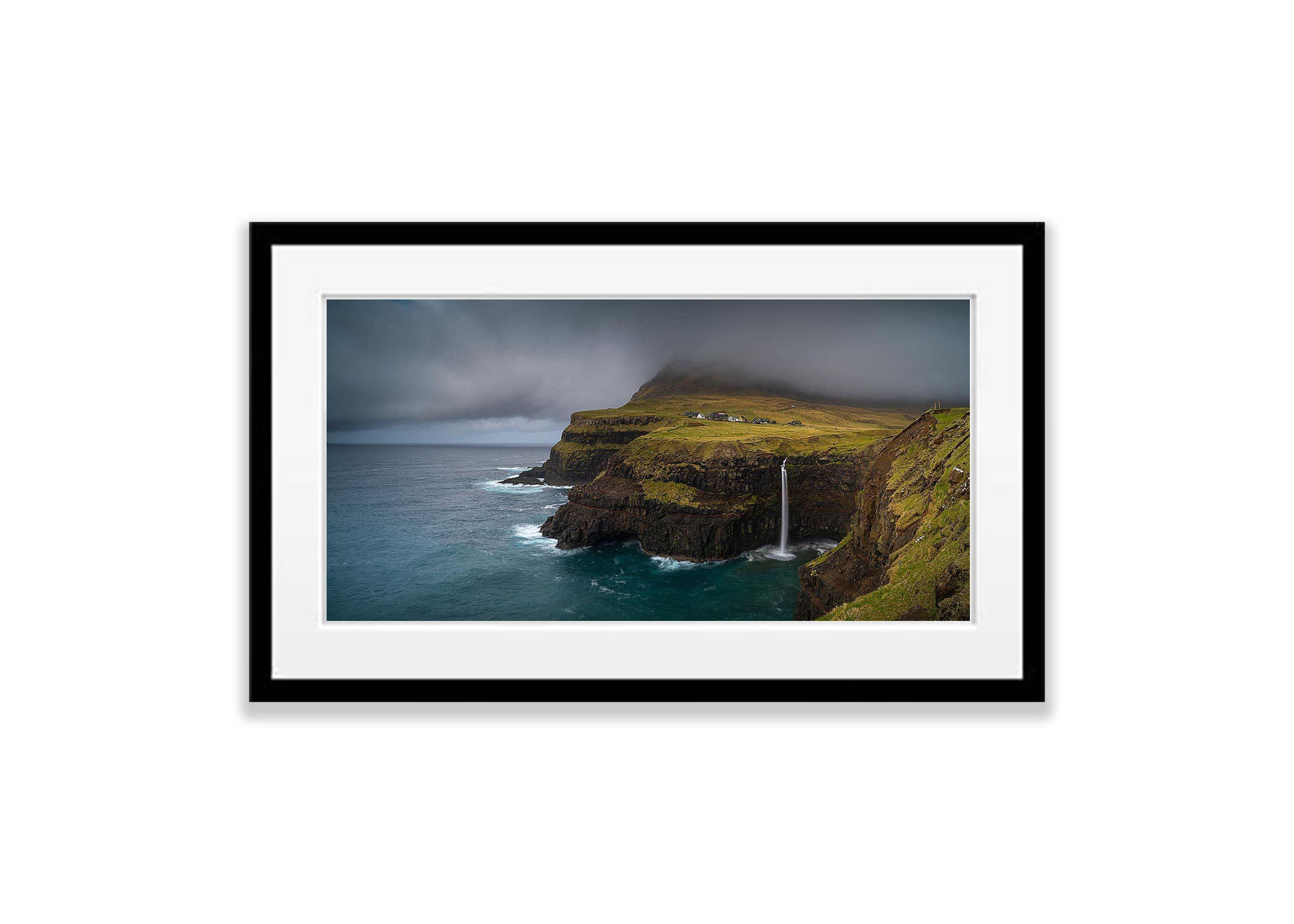 Mulafossar Waterfall, Faroe Islands