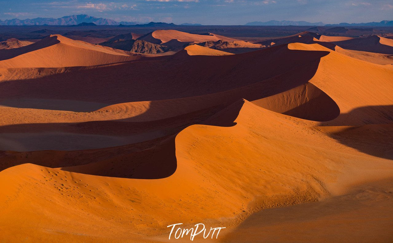 Desert with giant waves of sands, Namibia No.13, Africa