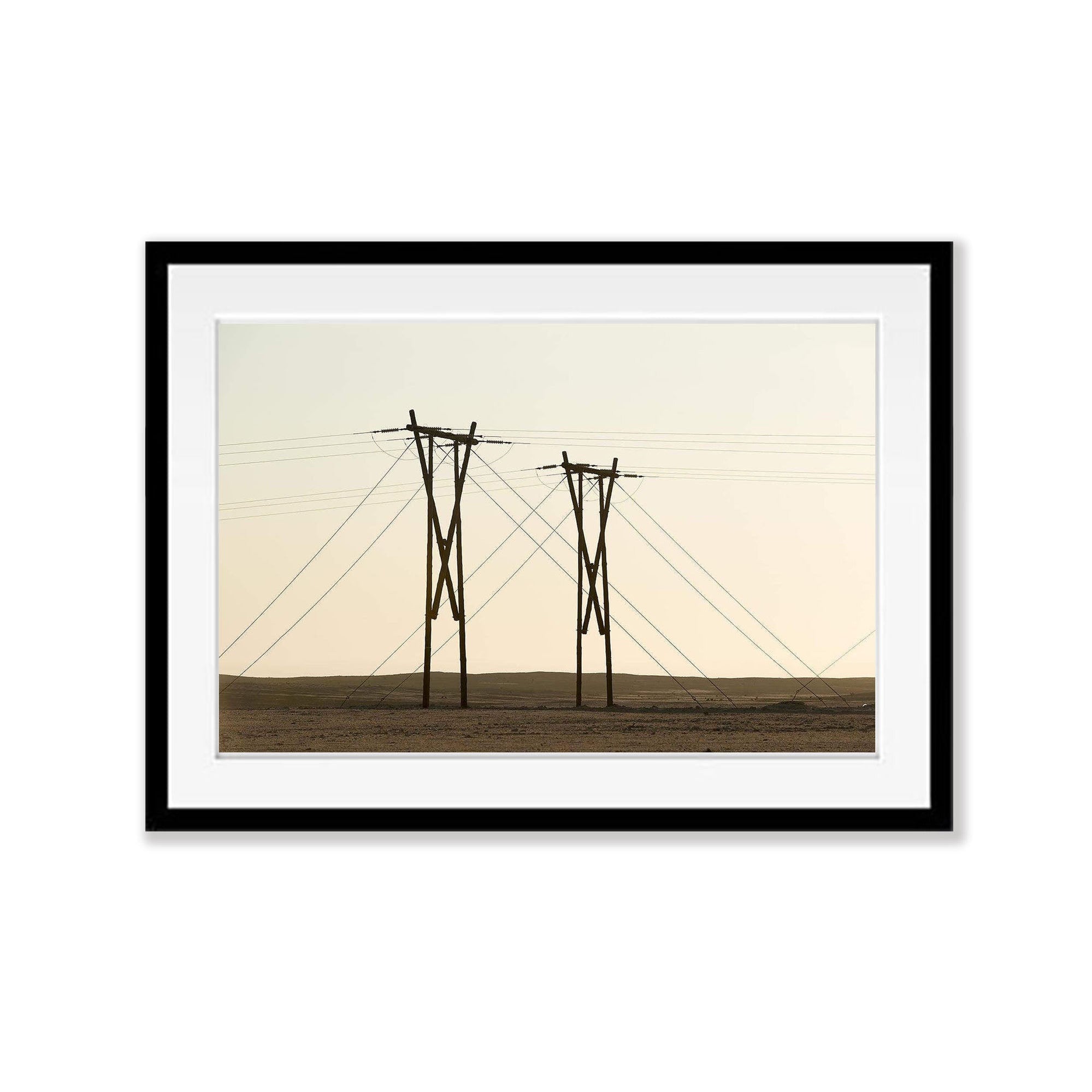 Power Lines, Namibia, Africa