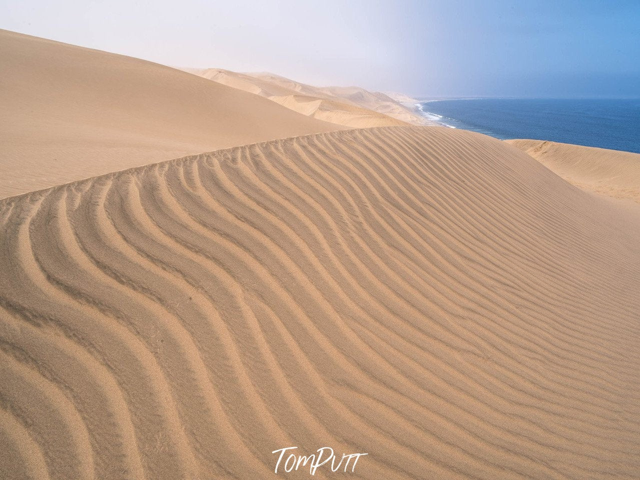 Desert with sand waves, Namibia No.9, Africa