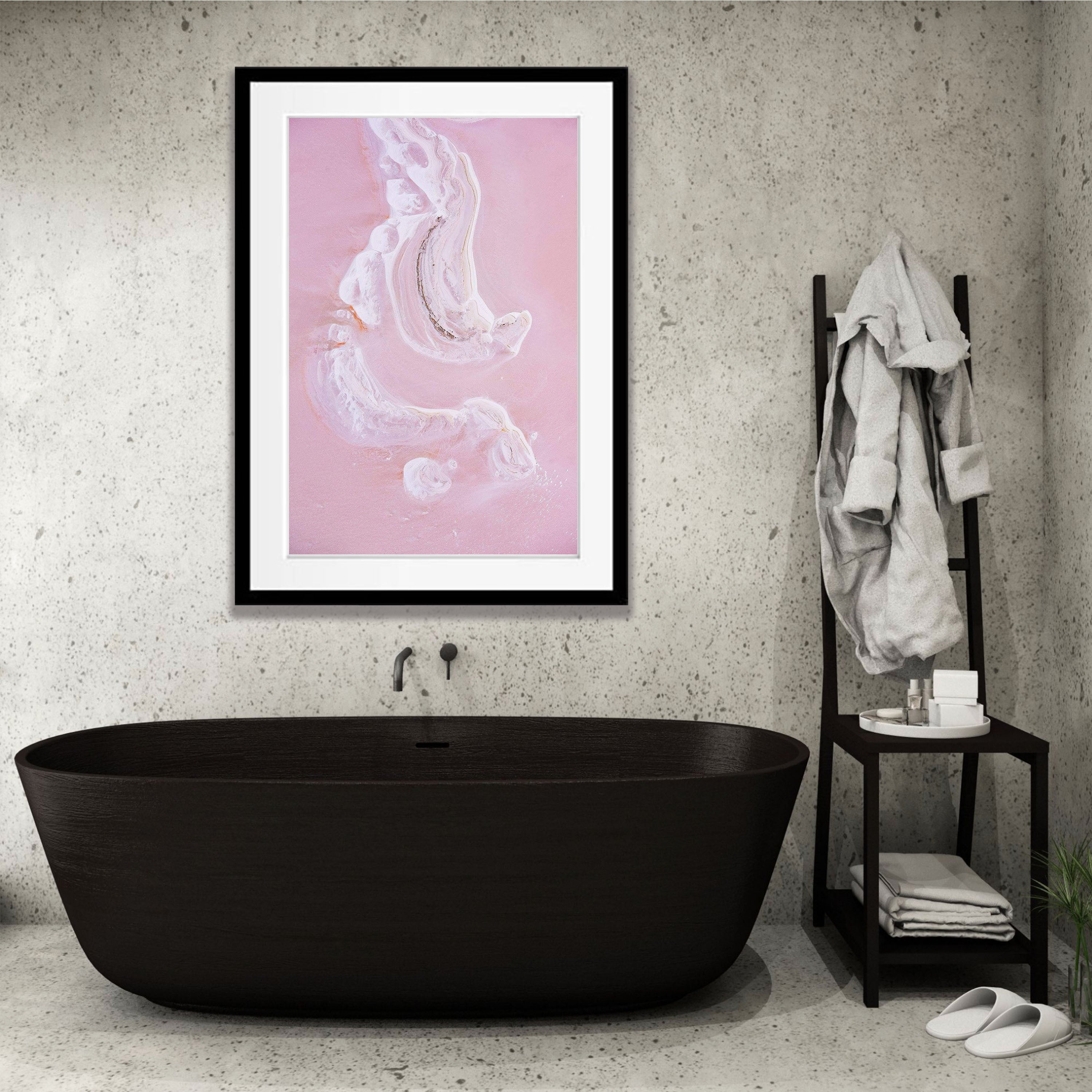 ARTWORK INSTOCK - 'Nature's Womb' - Available 150 x 120cms Mounted Print (ready to frame) in the gallery TODAY!