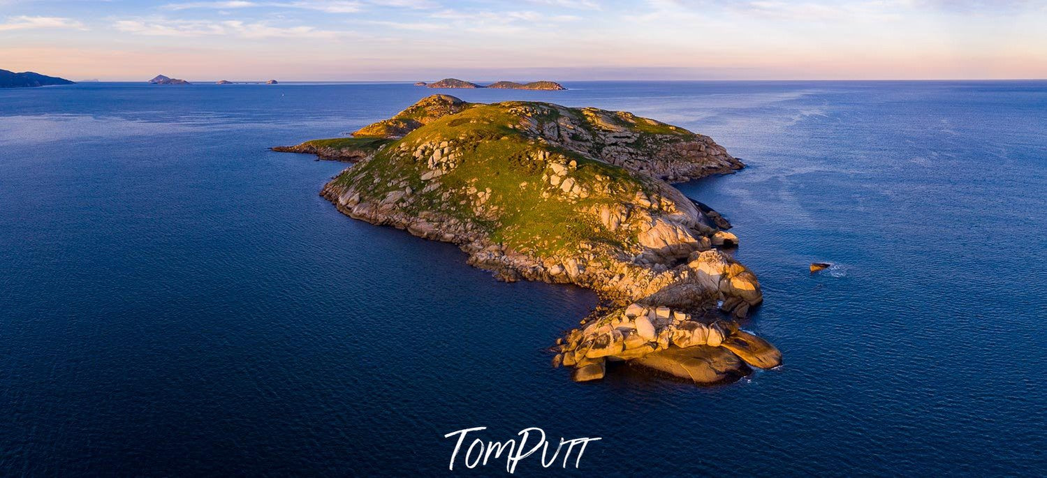 A giant mountain island covered with greenery, Wilson's Promontory #37